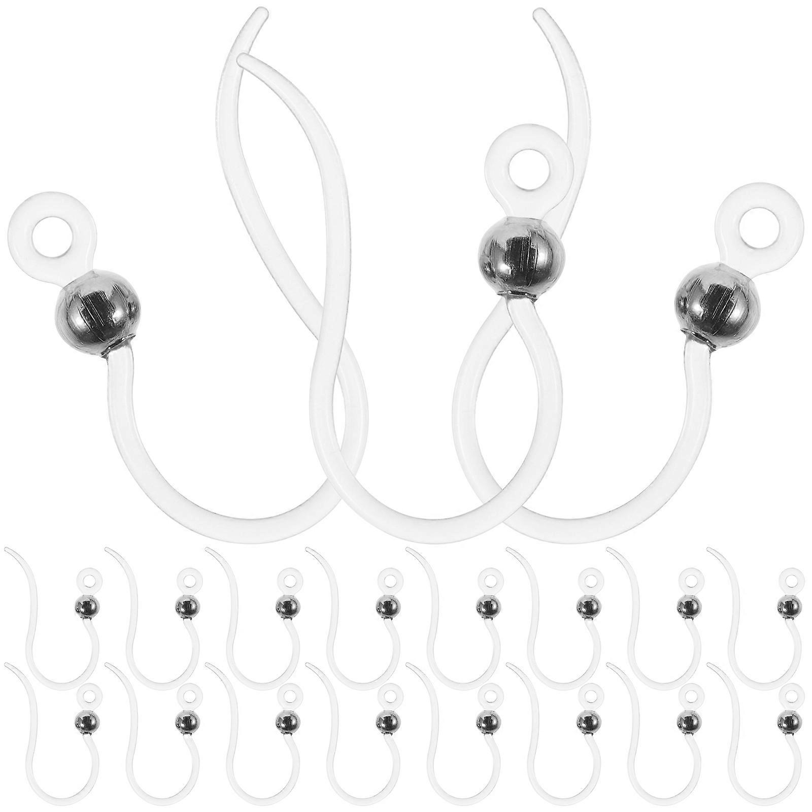 Earring Accessories Silver Earring Hooks for DIY Earrings 150Pcs