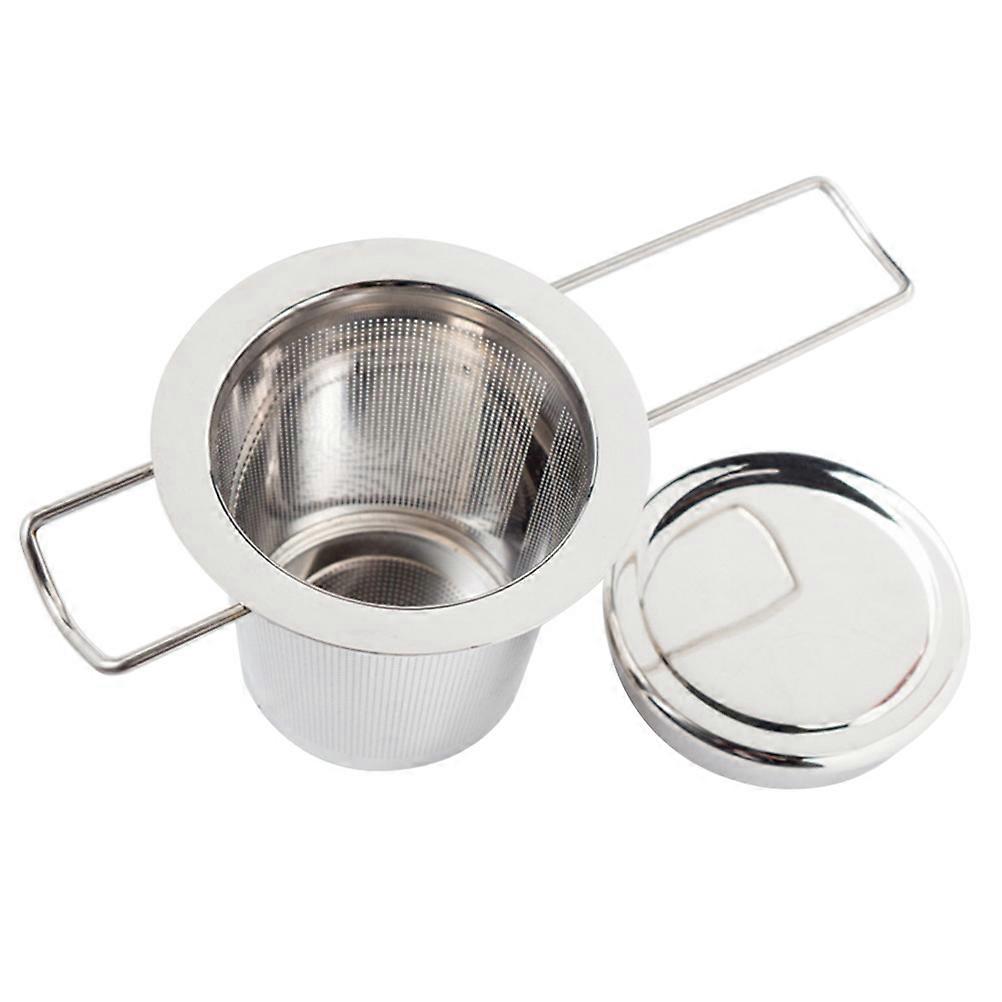 Tea Infuser with Lid Stainless Steel for Tea Brewing 3Pcs