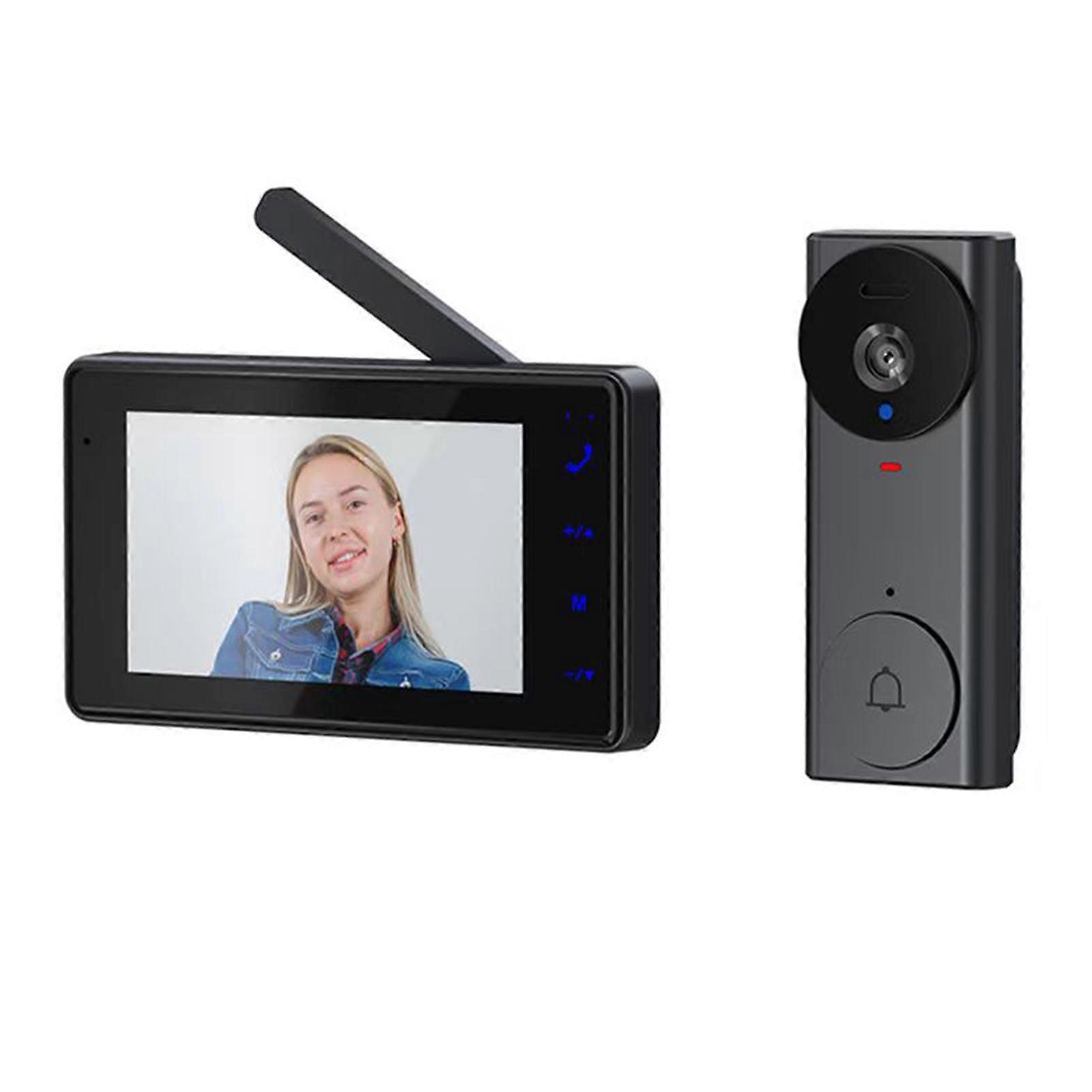 HD Video Camera Wireless Doorbell No Subscription Needed Doorbell Camera Wireless Wireless No