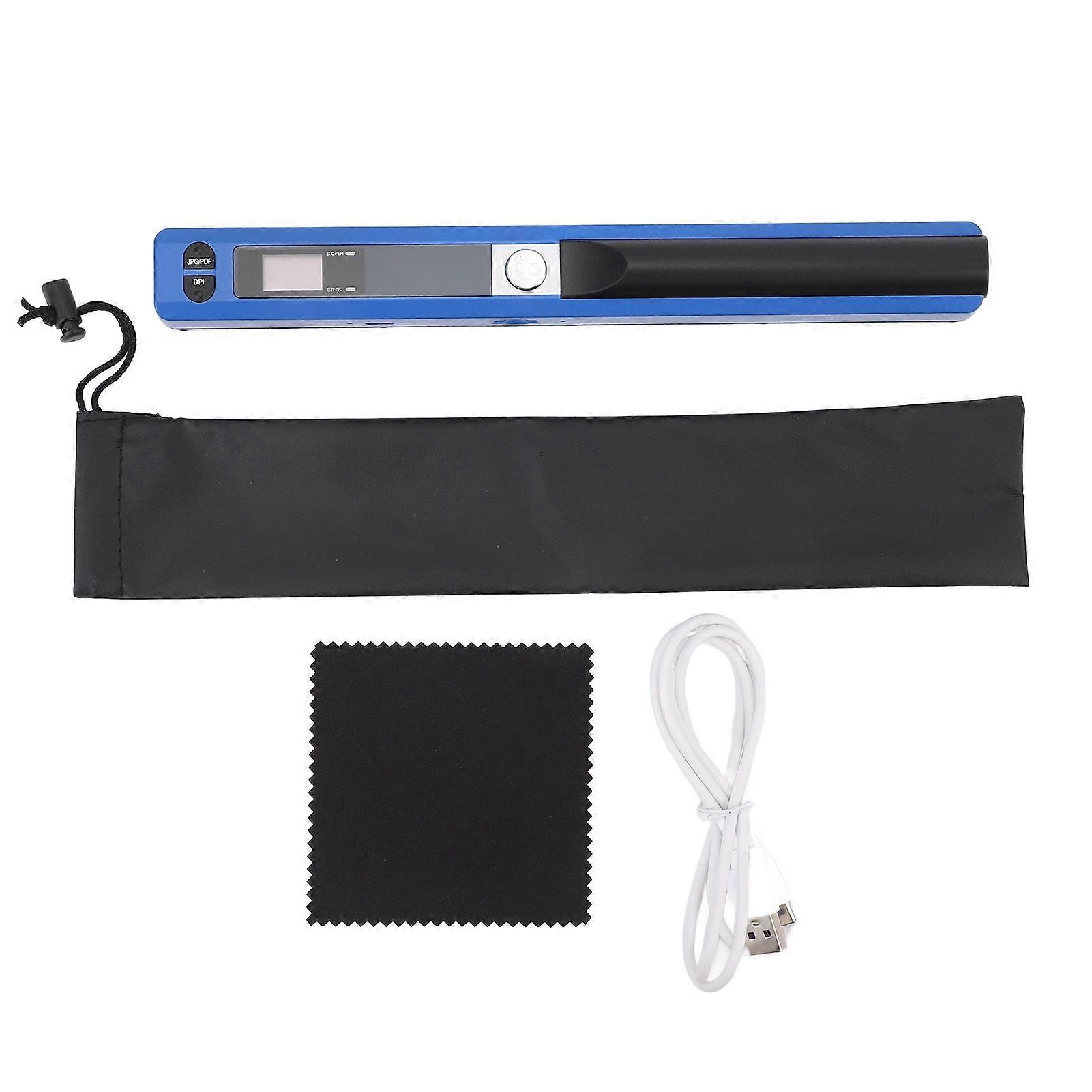 Portable Scanner JPG PDF 900dpi High Speed A4 Handheld Document Scanner for Bank Office