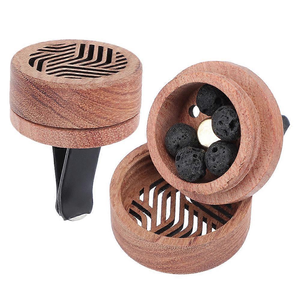 Car Aromatherapy Diffuser for Air Vent Clip with 4Pcs Portable Oil Fresheners
