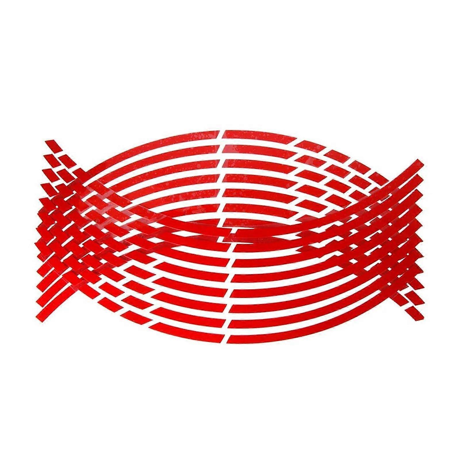 Motorcycle Sticker Wheel Reflective Tape For MT125 MT01 VMAX WR250R X Red
