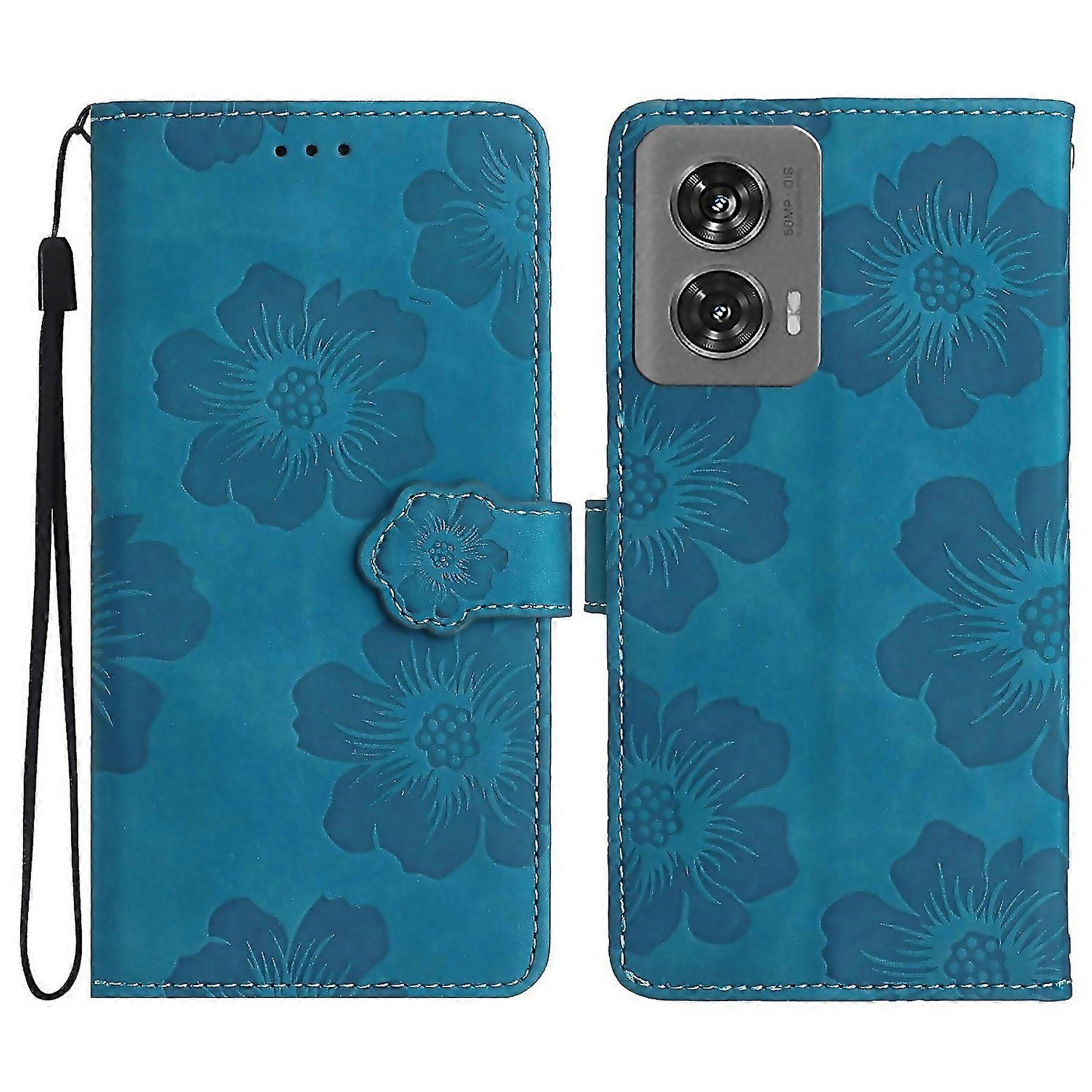 For Flower Embossing Pattern Leather Phone Suitable For Everyday Use