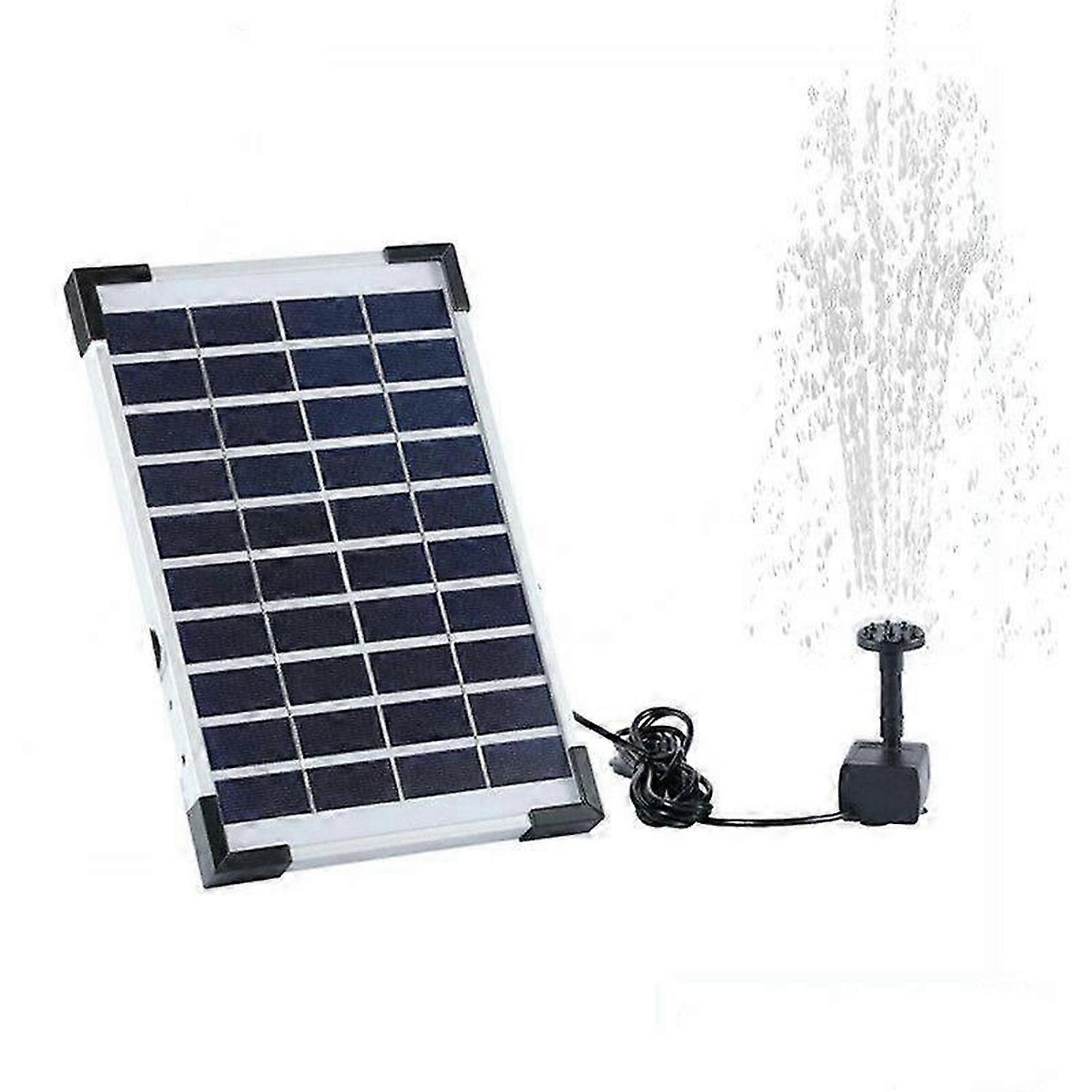 Pompe d’étang Kit de pompe à eau solaire Pompe submersible pour fontaine à énergie solaire Po