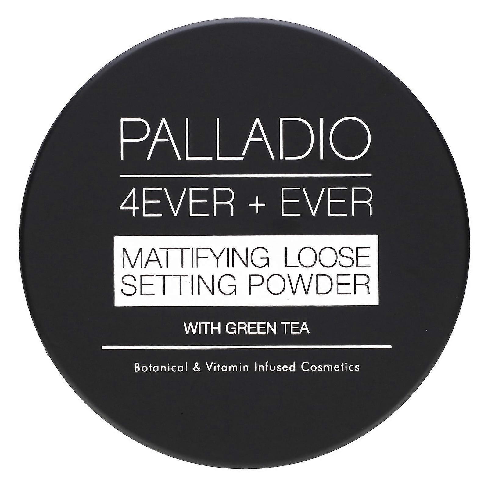 4Ever + Ever, Mattifying Loose Setting Powder with Green Tea, Translucent, 0.21 oz (6 g)