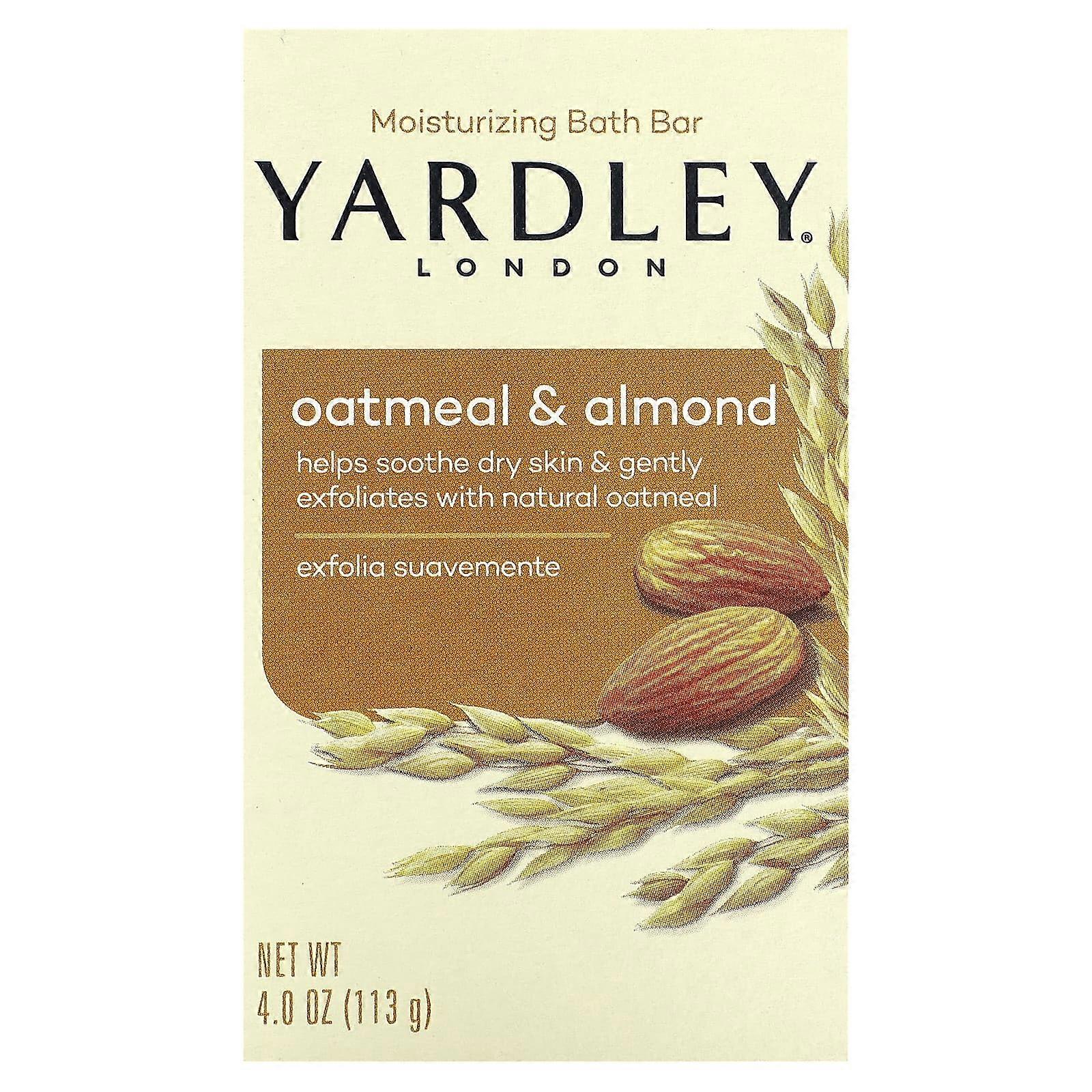 Moisturizing Bath Bar, Oatmeal & Almond, 4 oz (113 g)