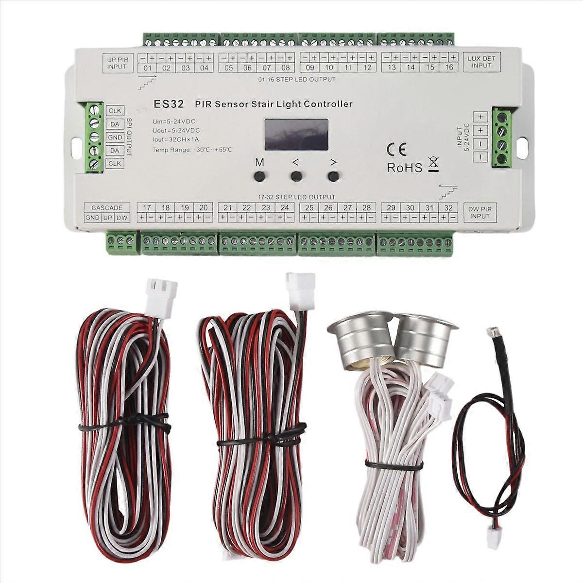32CH ES32 PIR Sensor Stair Light Controller