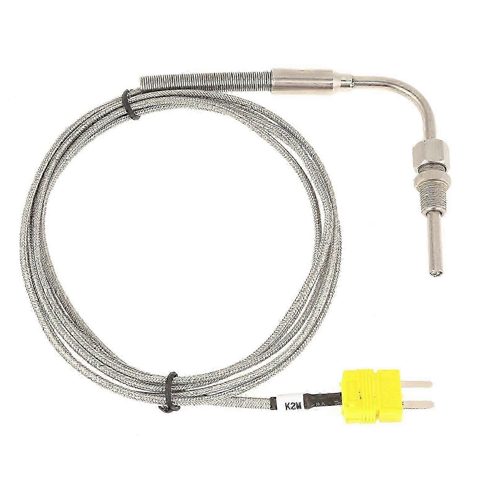 K Type EGT Thermocouple for Exhaust Gas Temp Probe with Exposed Tip & Connector Hwy