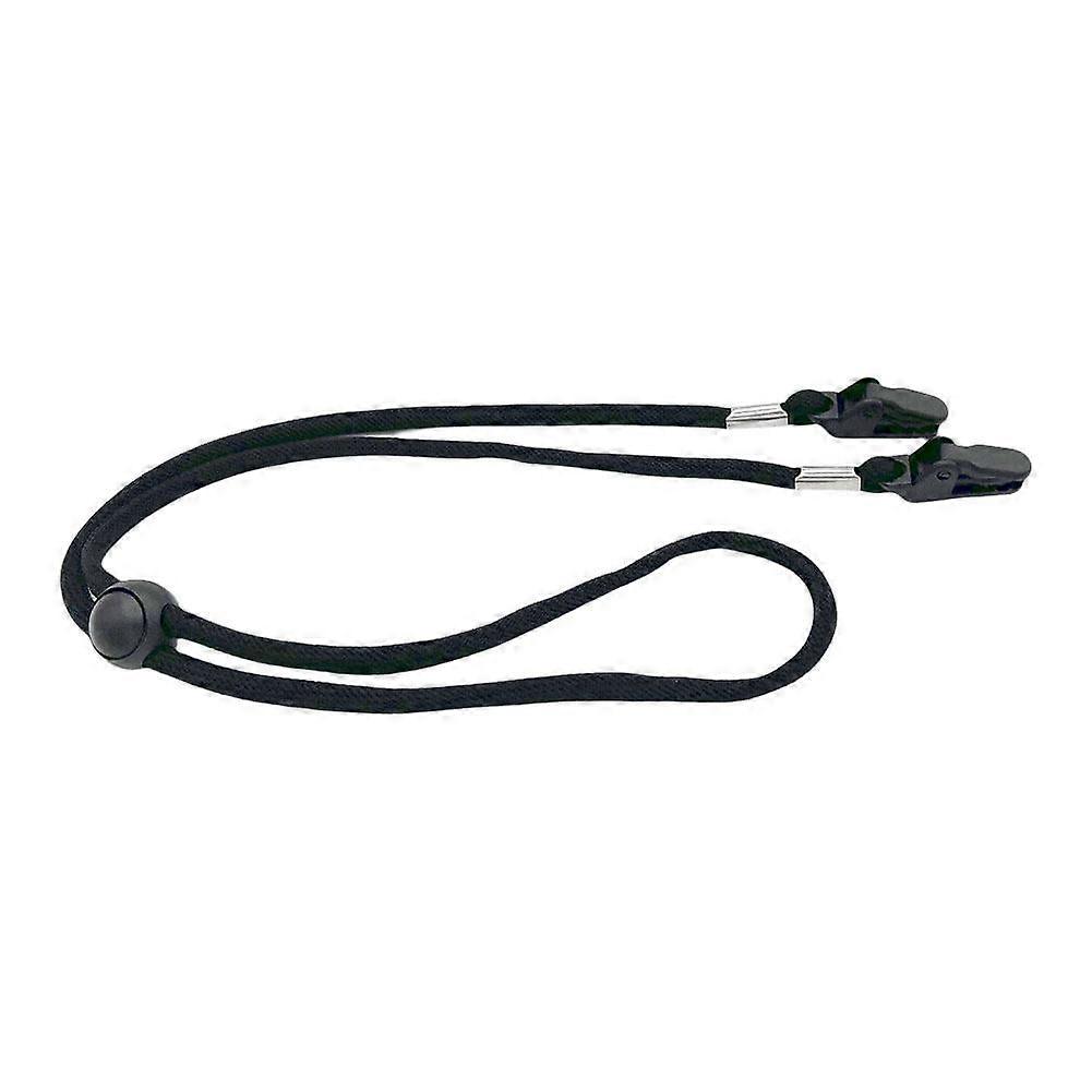 Gvyyzp Adjustable Hat Strap Clips,Elastic Hats Removable Chin Cord,Windproof Strap Clips,Adjustable Flexible Hat Retainer