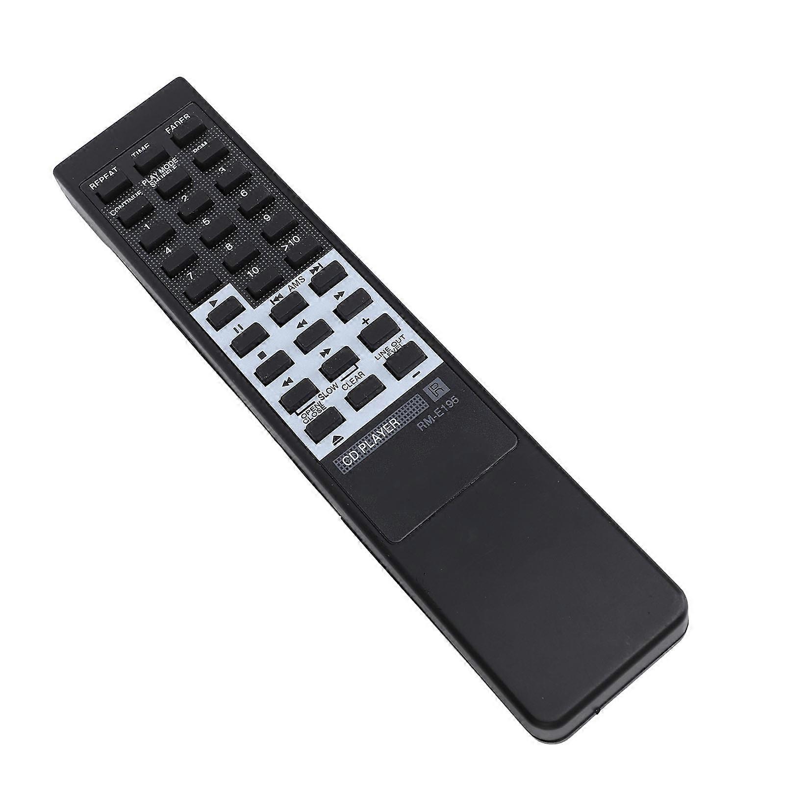 CD Player Remote Control Replacement Controller Wear Resistant ABS for RM-E195 228ESD 227ESD X33 950 790 227 590 