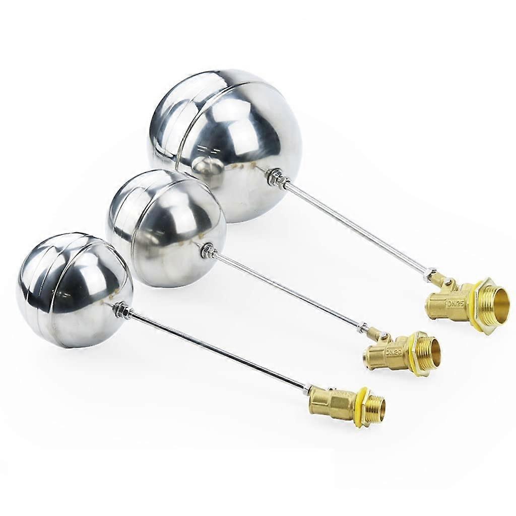 Float Valve Stainless Steel Flow Control Cistern, 1 Piece, 1/2 In, 3/4 In, 1 In, DN15 DN20 DN25 For Water Tank