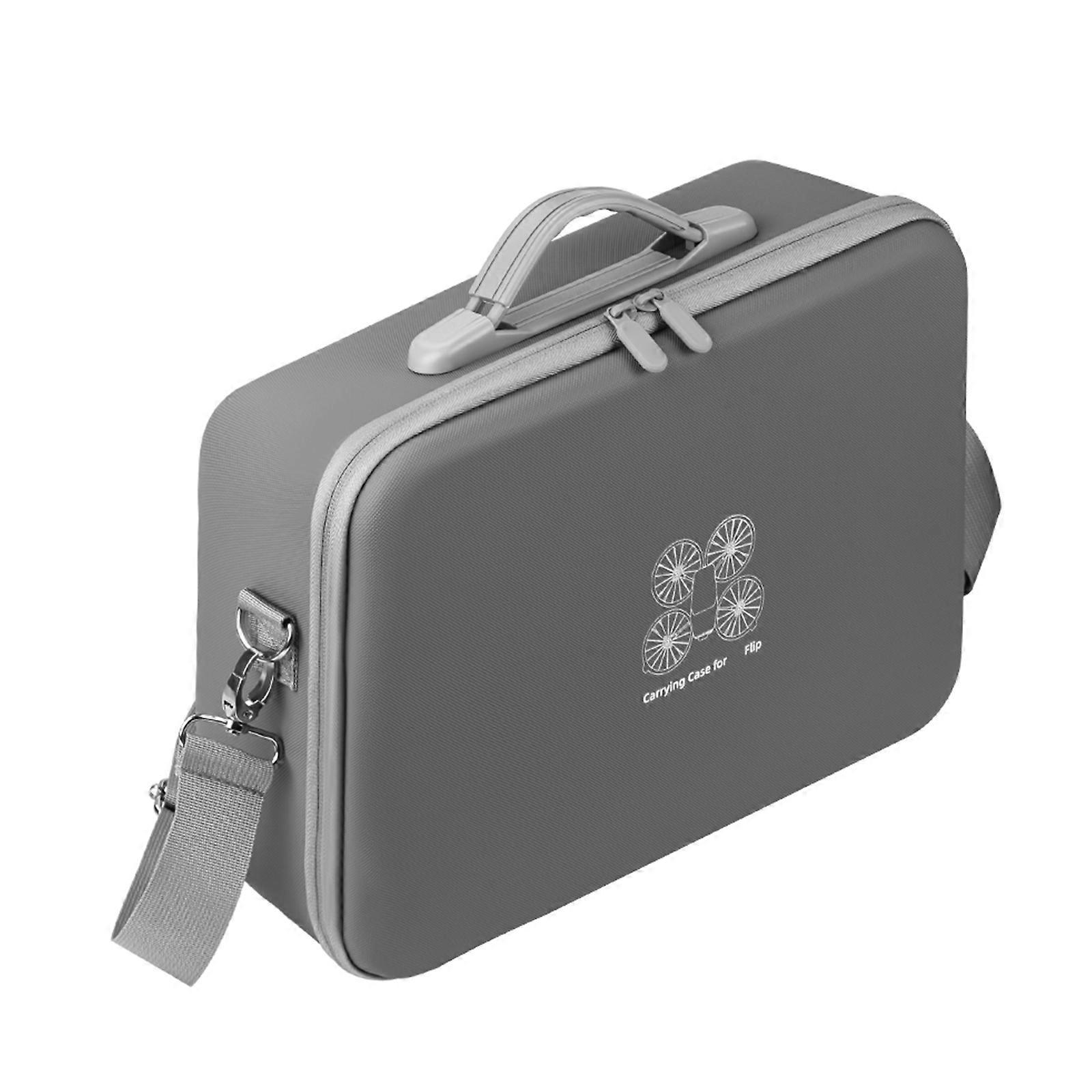 Portable Carrying Case for Flip Drones EVA Storage Bag with Shoulder Straps and Handle Accessories Multicolor