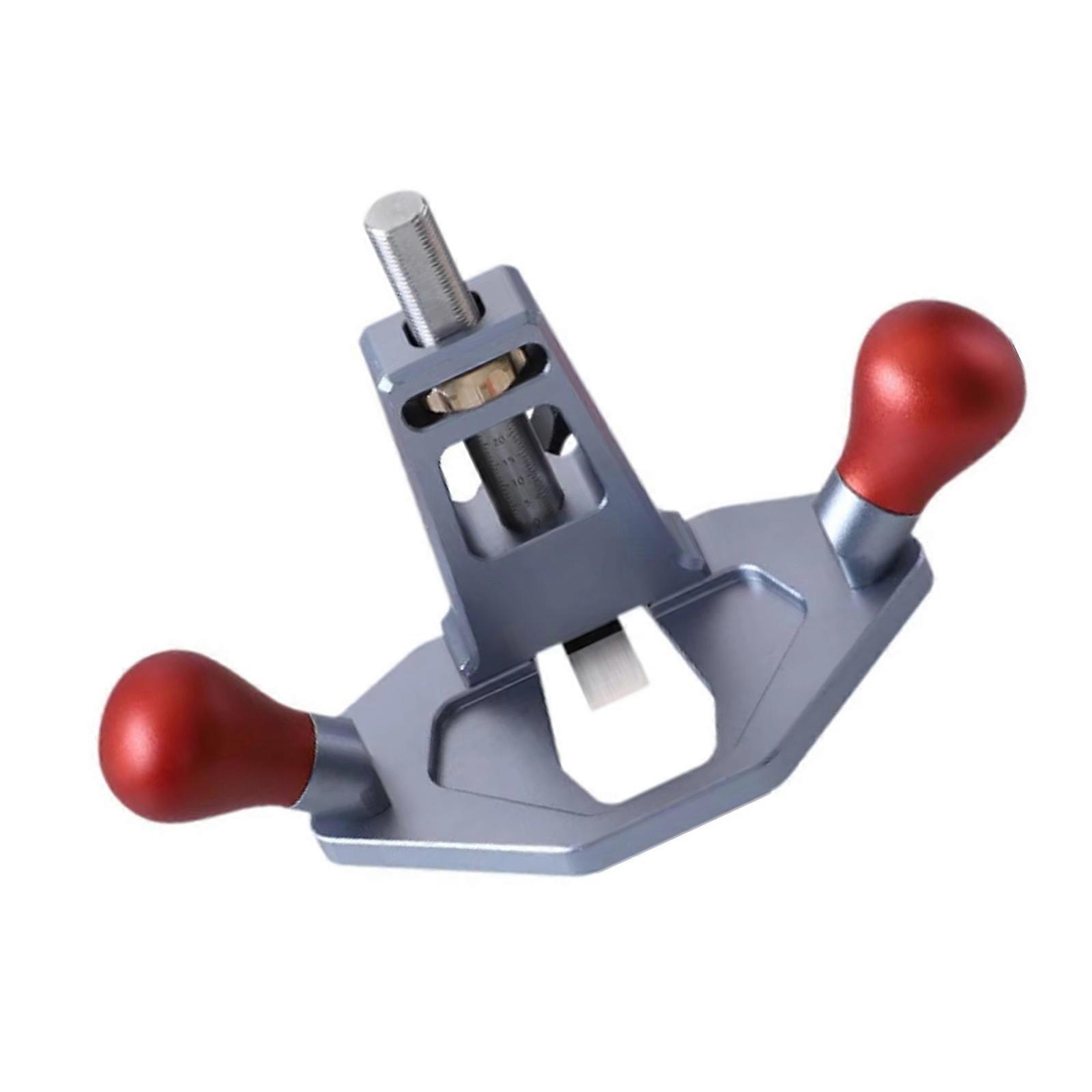 Precise Wood Planer with Brass Nut Suitable for Depth Adjustment & Smooth Bottom Cleaning Fine Tuning Surfaces Polishing Multicolor