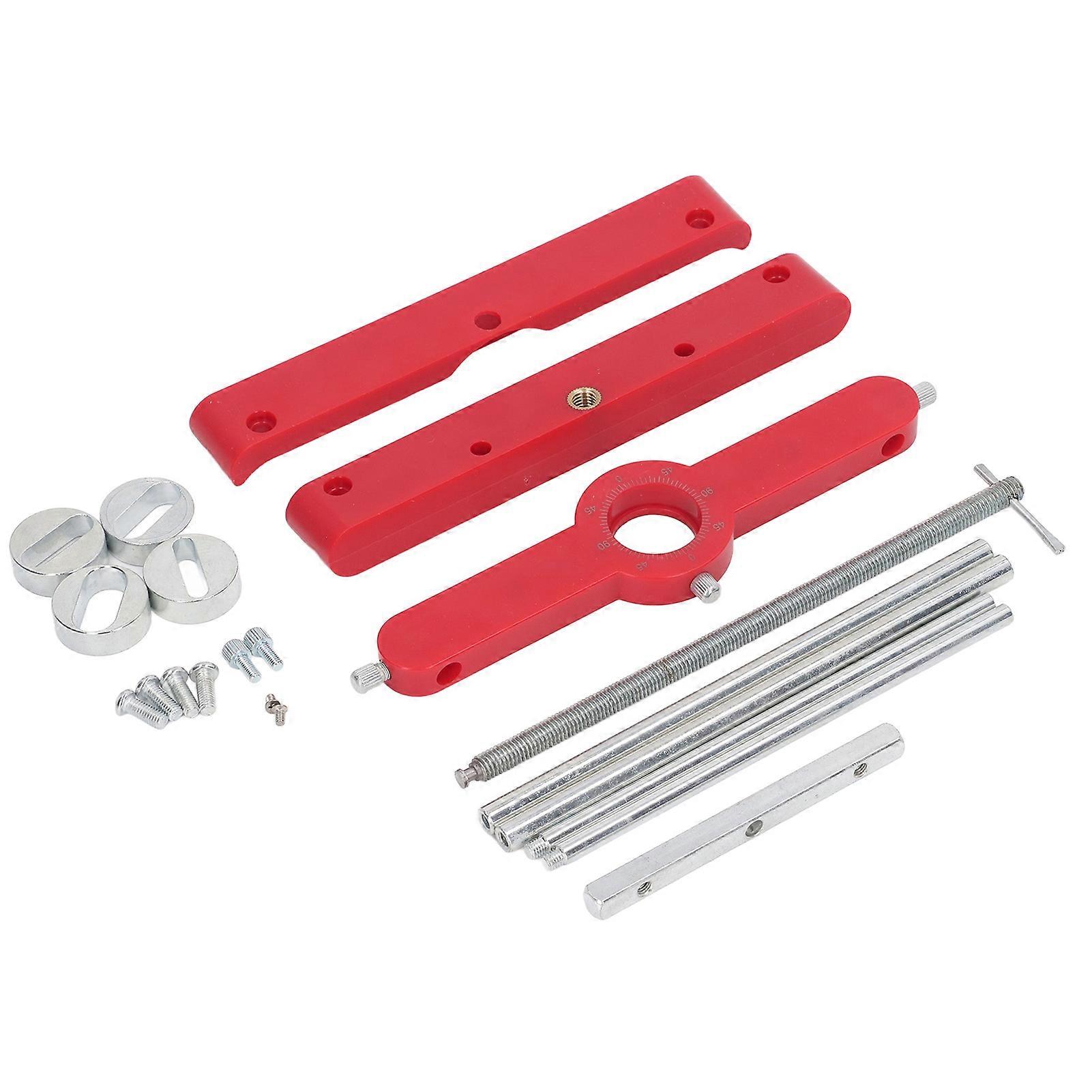 Mortising Joinery Jig Precise Drilling Accurate Positioning Woodworking Drill Locator