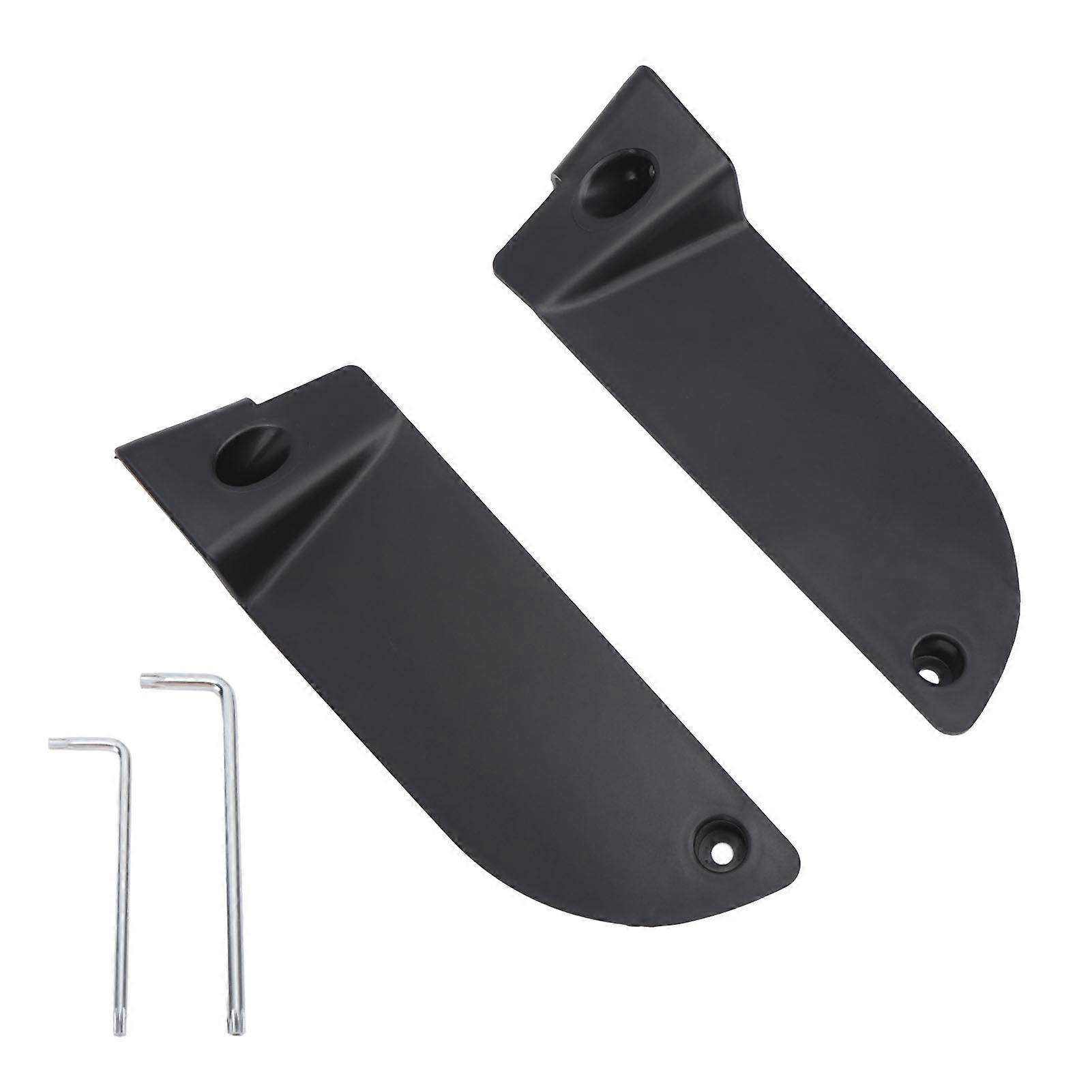 Door side tray for C-Class W206 - 2Pcs matte black shockproof