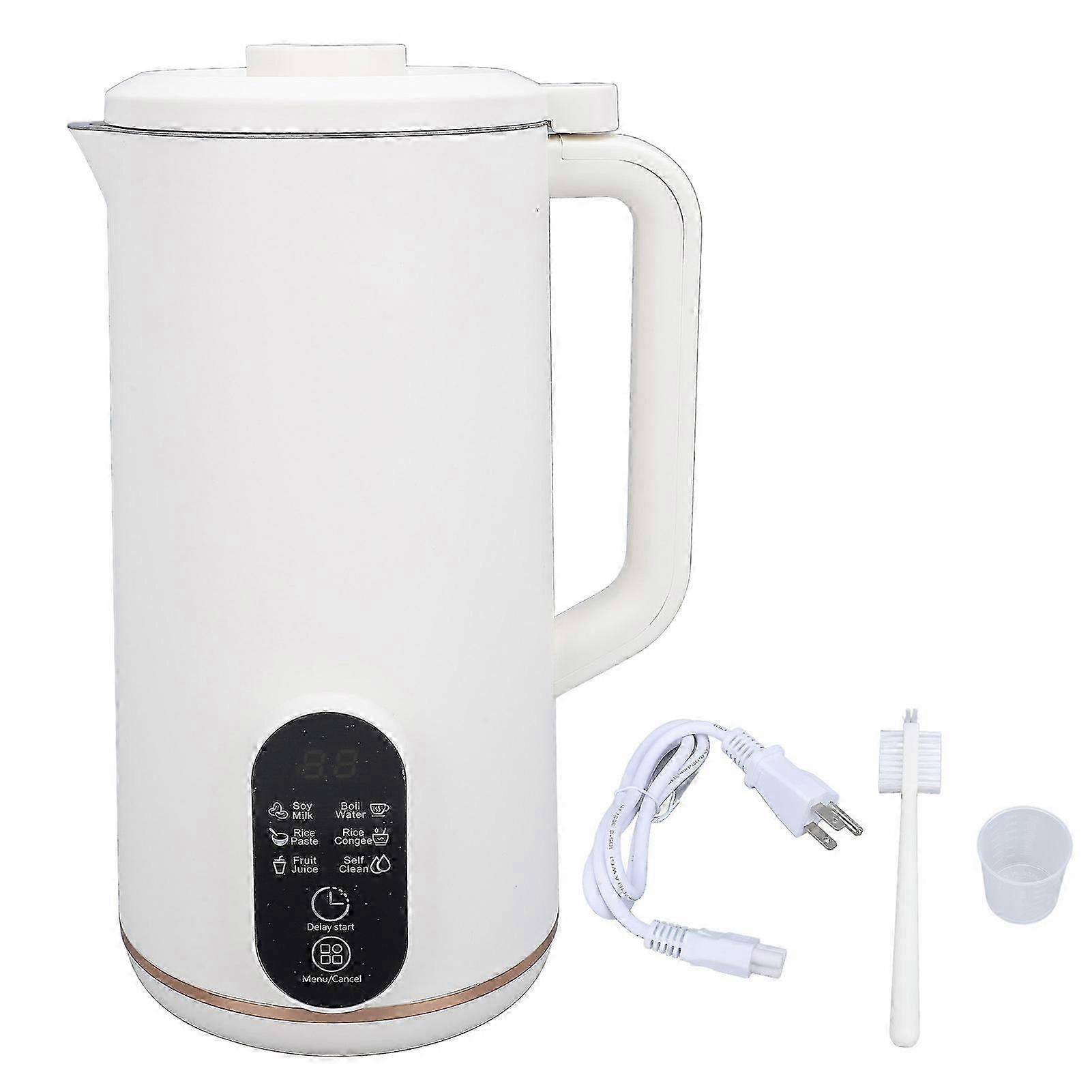 Soy Milk Machine Multi Functional 650ml Capacity Automatic Nut Milk Maker for Children