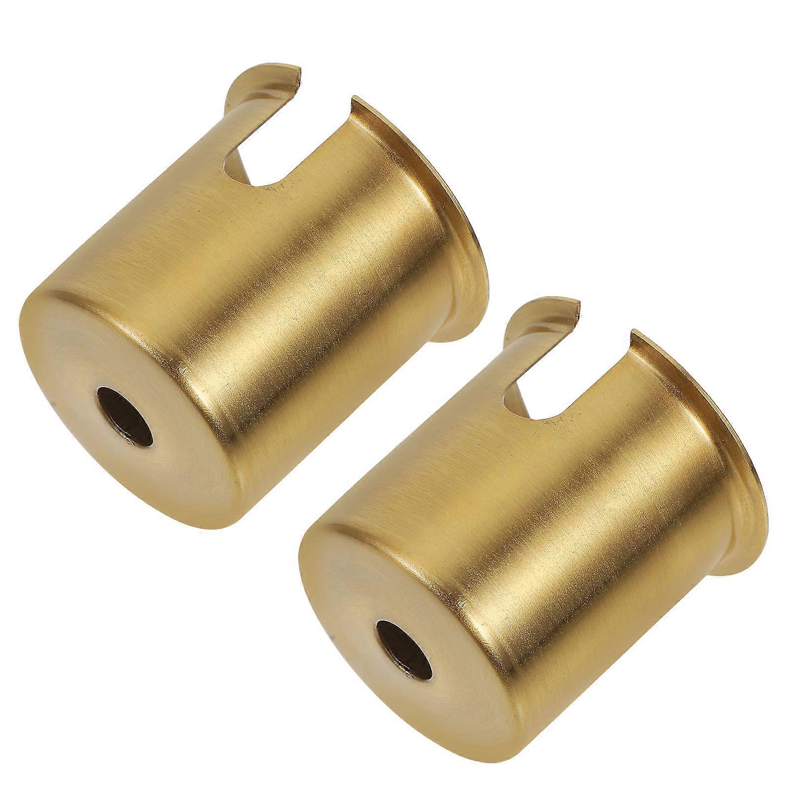 Lamp Socket Mount E27 Lighting Accessories For Home Decor With Golden Iron Base 2Pcs