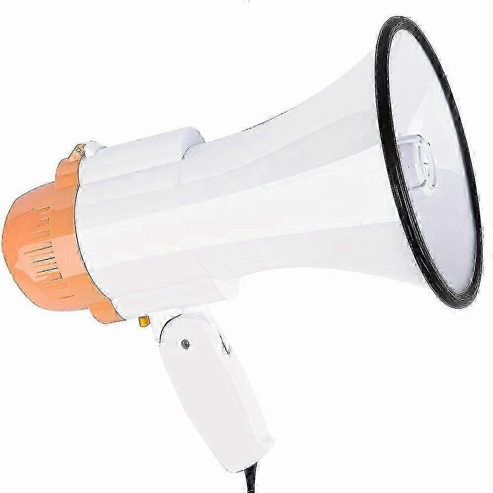 30 واط الطاقة المحمولة مكبر الصوت Bullhorn صفارة إنذار / إنذار وتسجيل 240S مع حجم C
