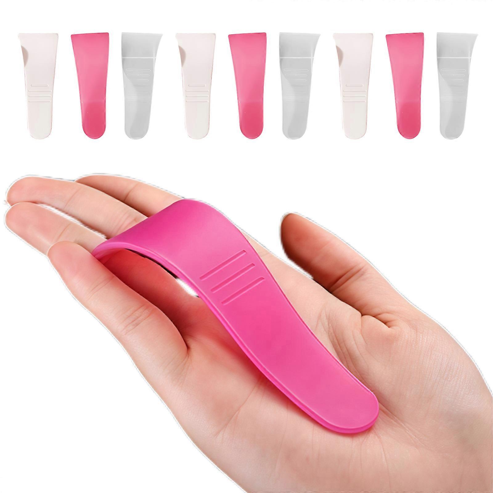 Professional Spa Grade Cream Spatula Curveds Edge For Precise Product Application Friendly PP Material Beauty Tool Multicolor