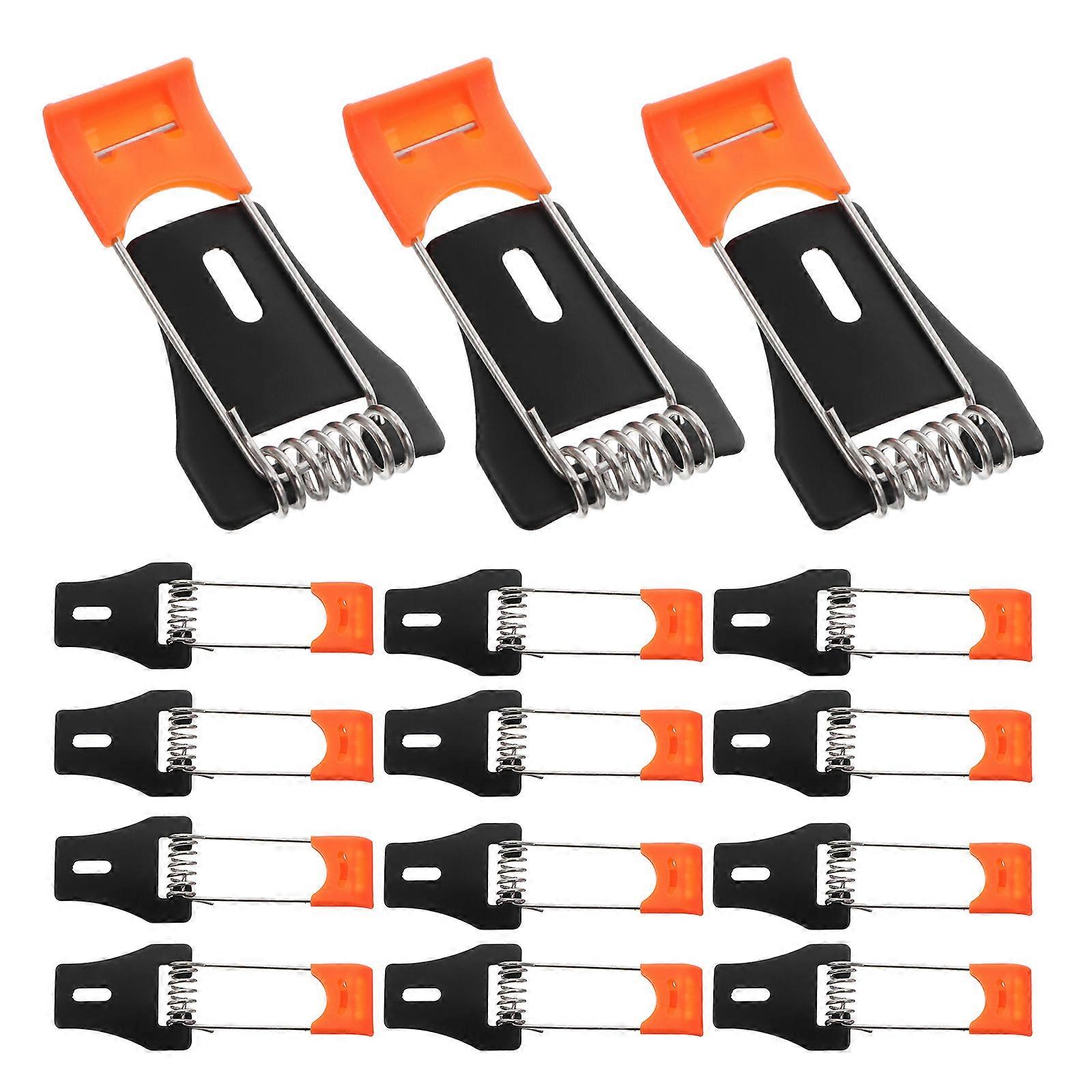 Card Clip Downlight Retaining Clips for Quick Installation 1Set Metal Spring for Ceiling Lights