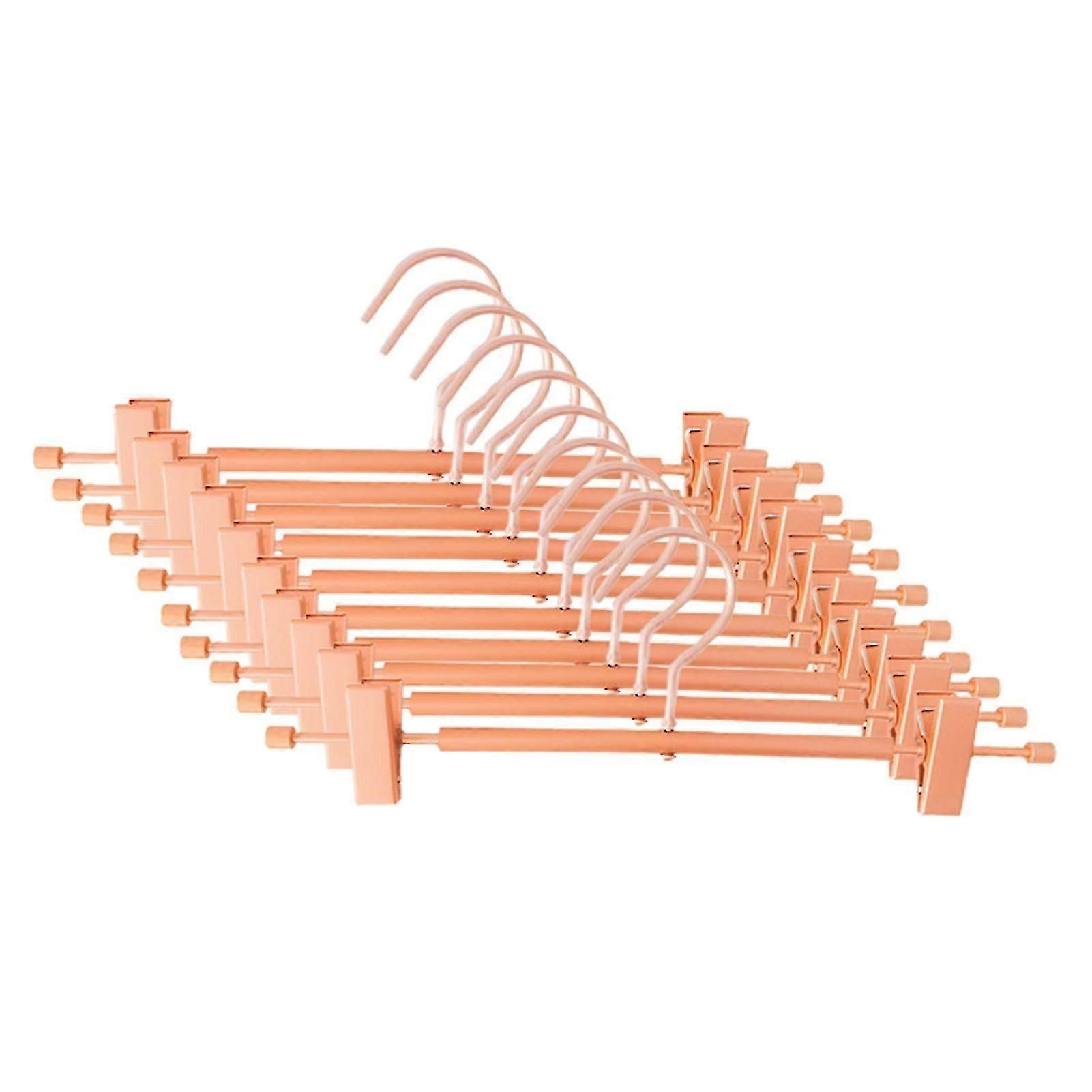 Aluminium Alloy Trouser Hanger Movable Clip Multifunction Portable no Rust & Fade Anti Slip Hanger