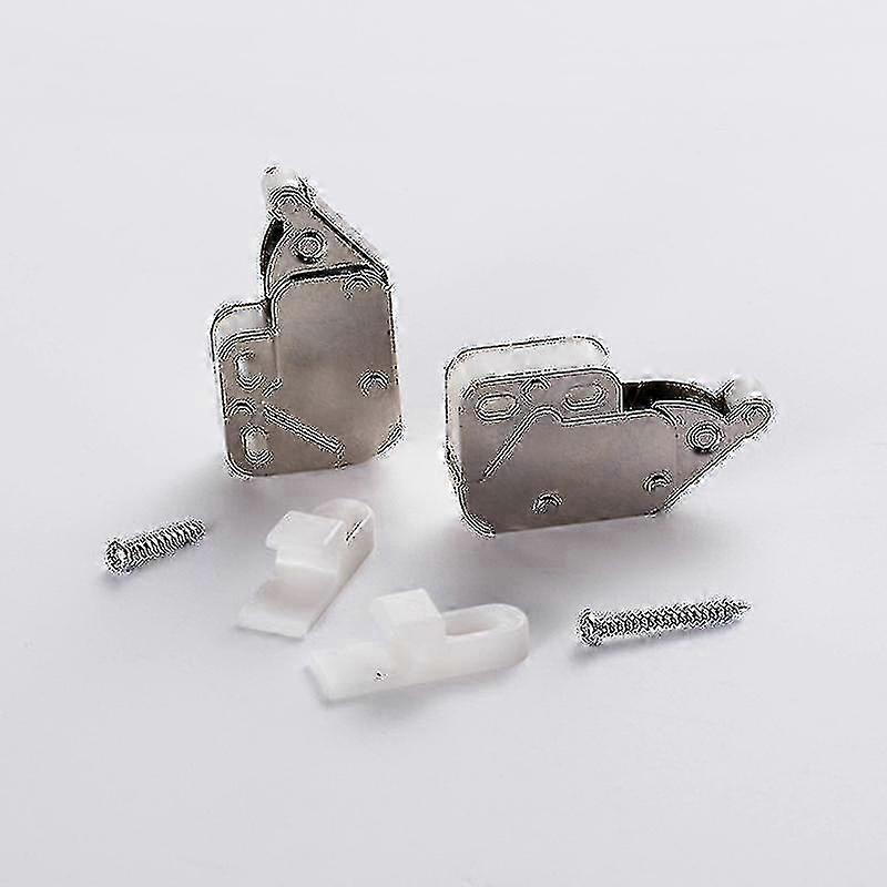 Mini Push Catch Latch for Cupboard Doors – 2pcs Set with Cross Keys for Caravan & Motorhome