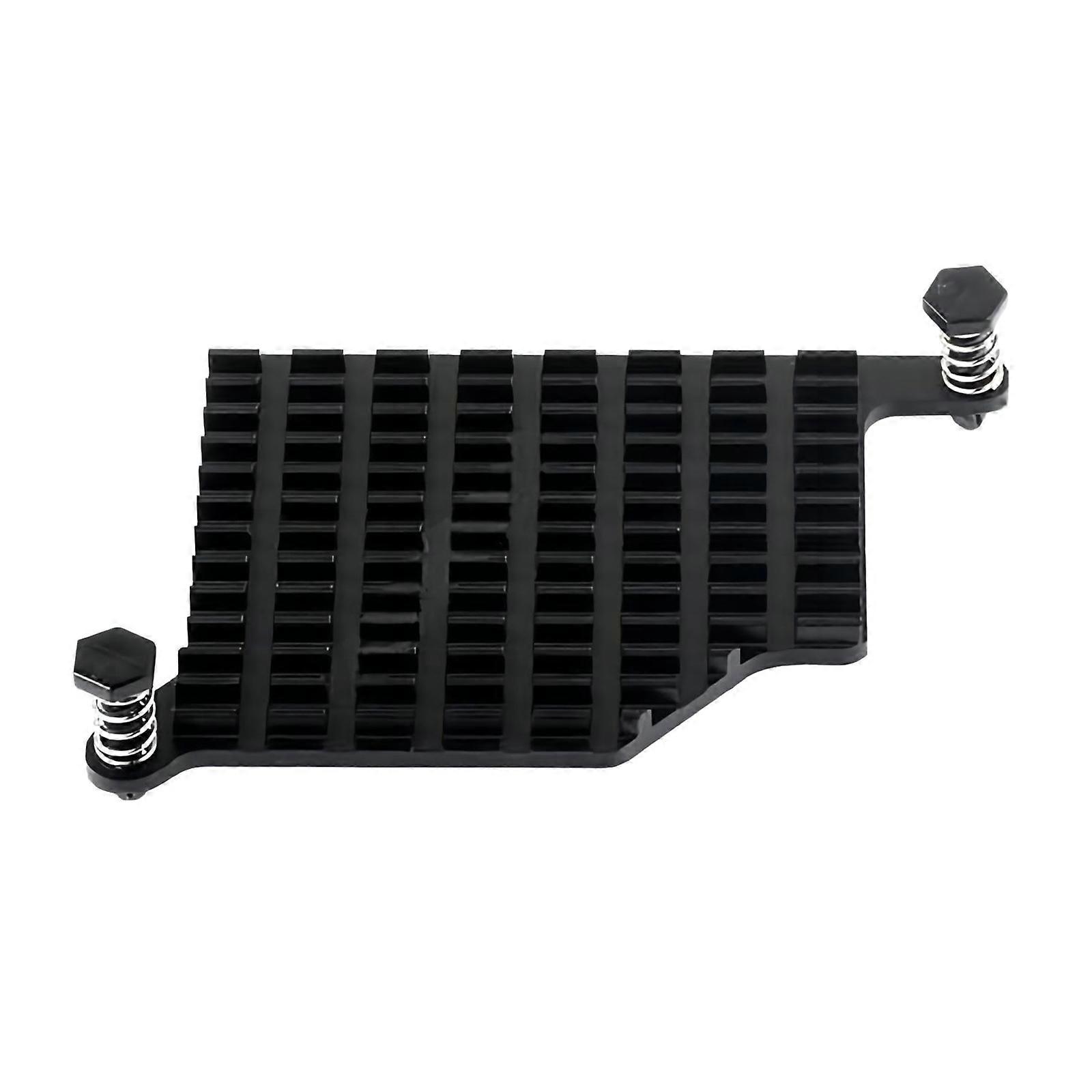 Dissipador de calor de alumínio com almofada de resfriamento, perfeito para a placa Raspberry Pi 5, multicolorido.