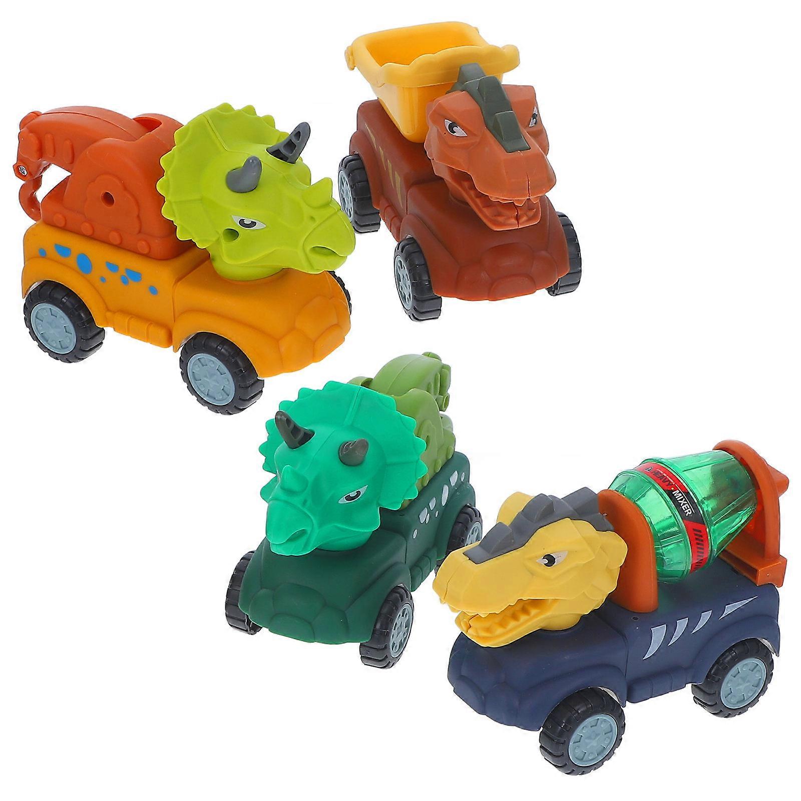 Toddlers Dinosaur Toy Engineering Vehicle for Playing 1Set Bright Colors