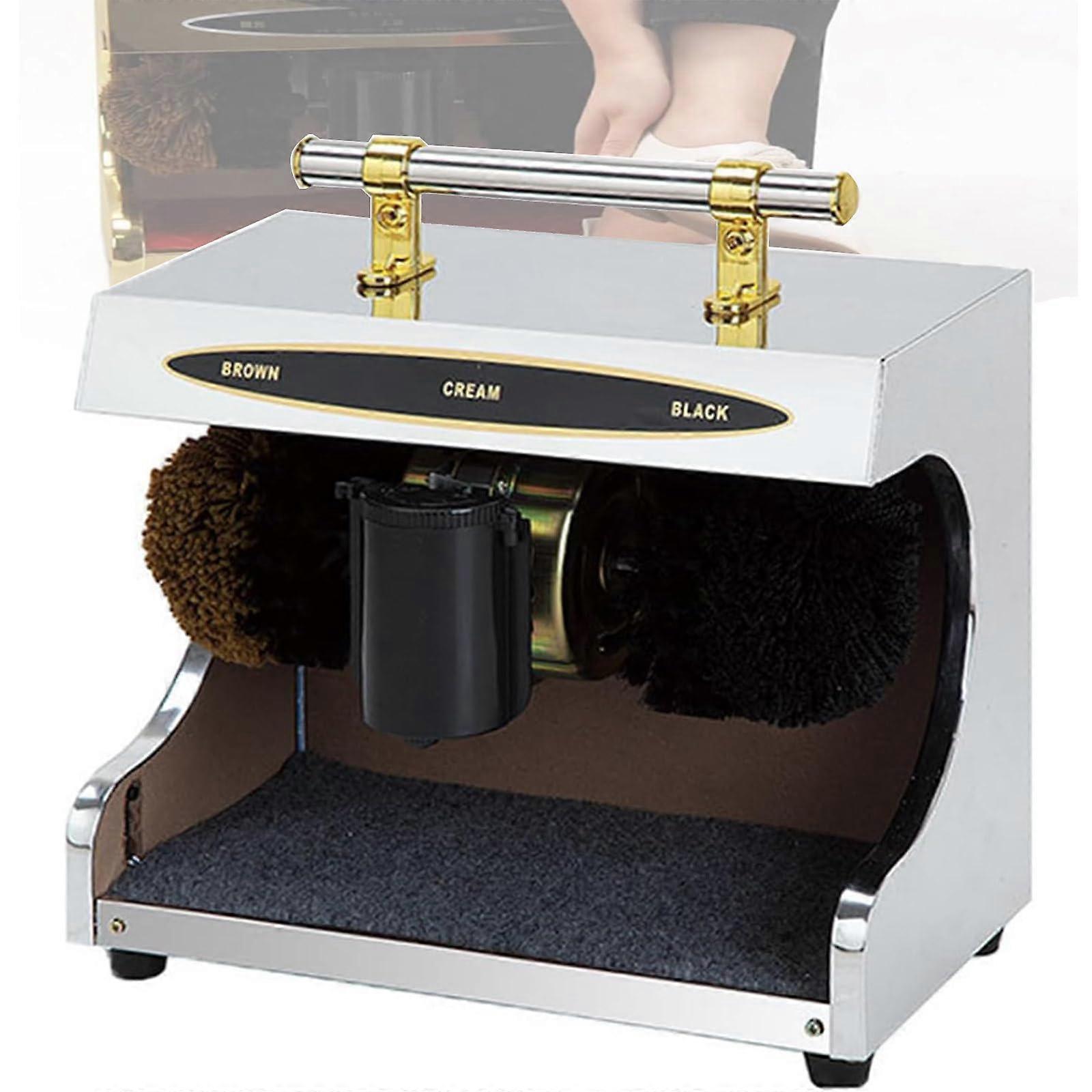 Electric Shoe Polisher Machine Automatic for Home, Hotel Lobby, Bank Use, Model B (C)