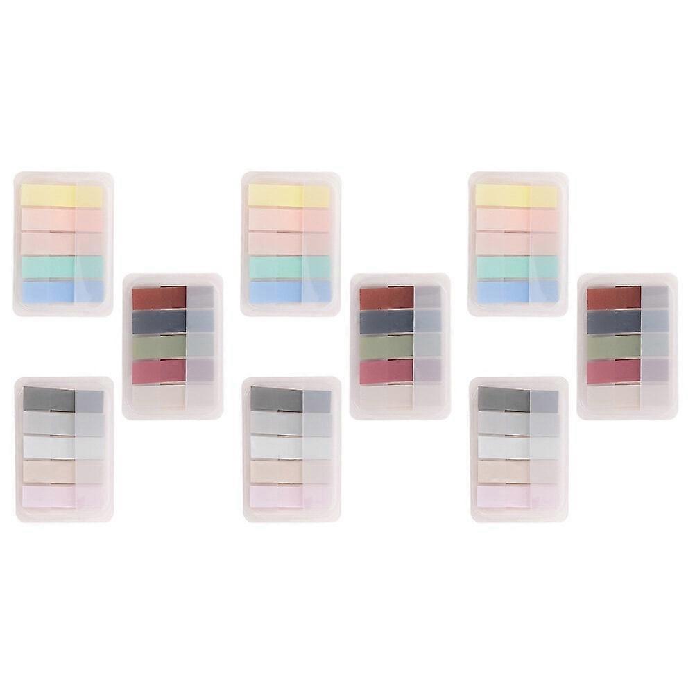 27 Sets of Multipurpose Book Index Tabs Page Markers Sticky Notes Label Decals