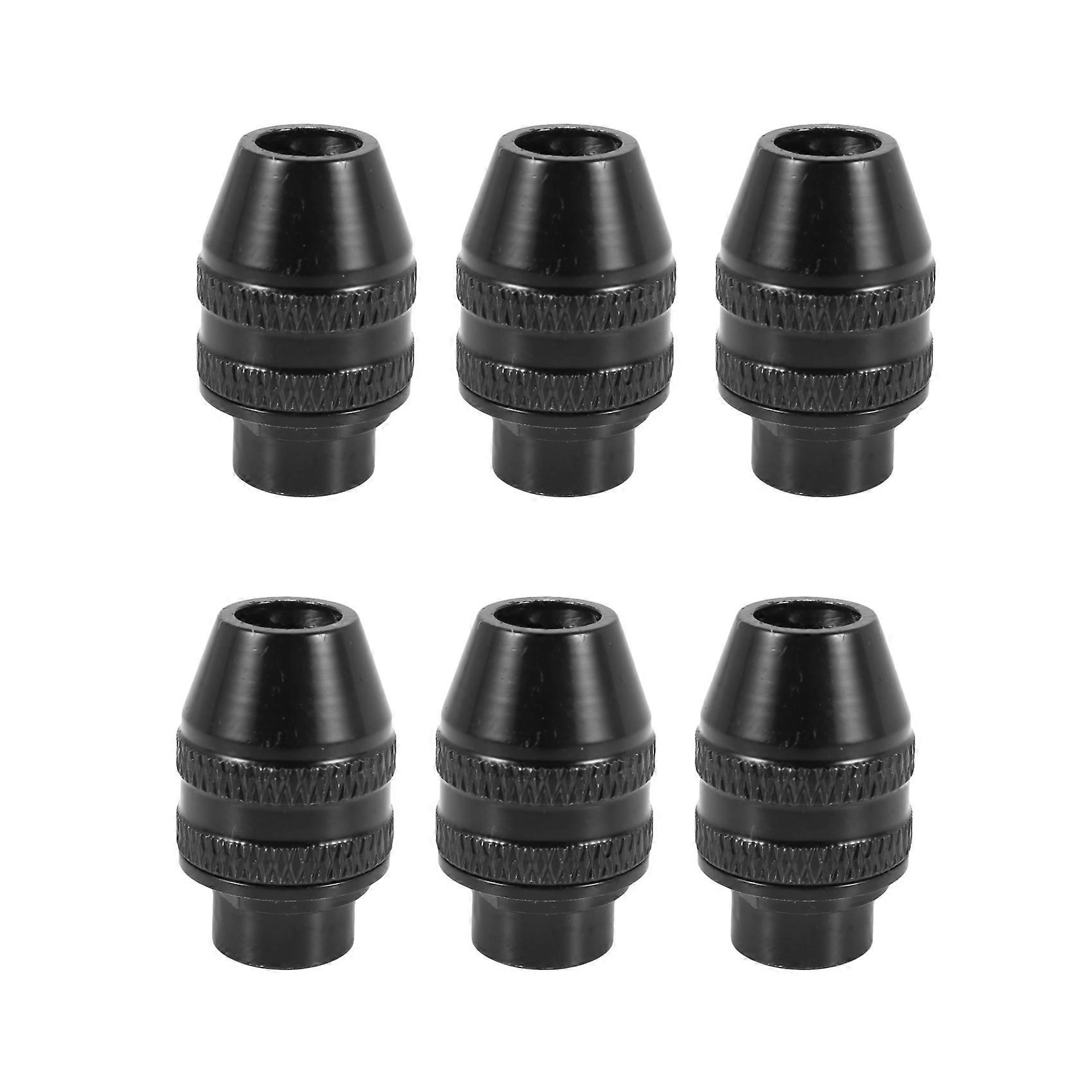 6Pcs Multi Quick Change Keyless Chuck Universal Chuck Replacement For 4486 Rotary Tools 3000 4000 77