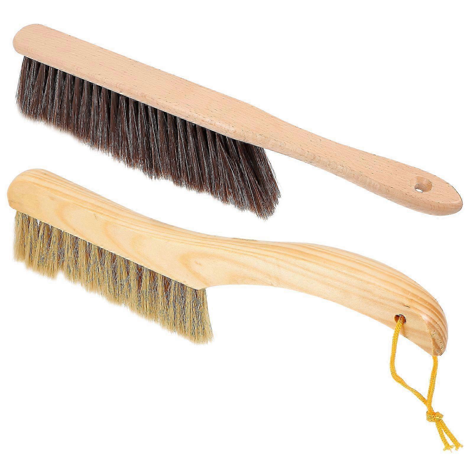 2pcs Hand Broom Cleaning Brushes Soft Dusting Brushes for Cleaning Car Bed Couch