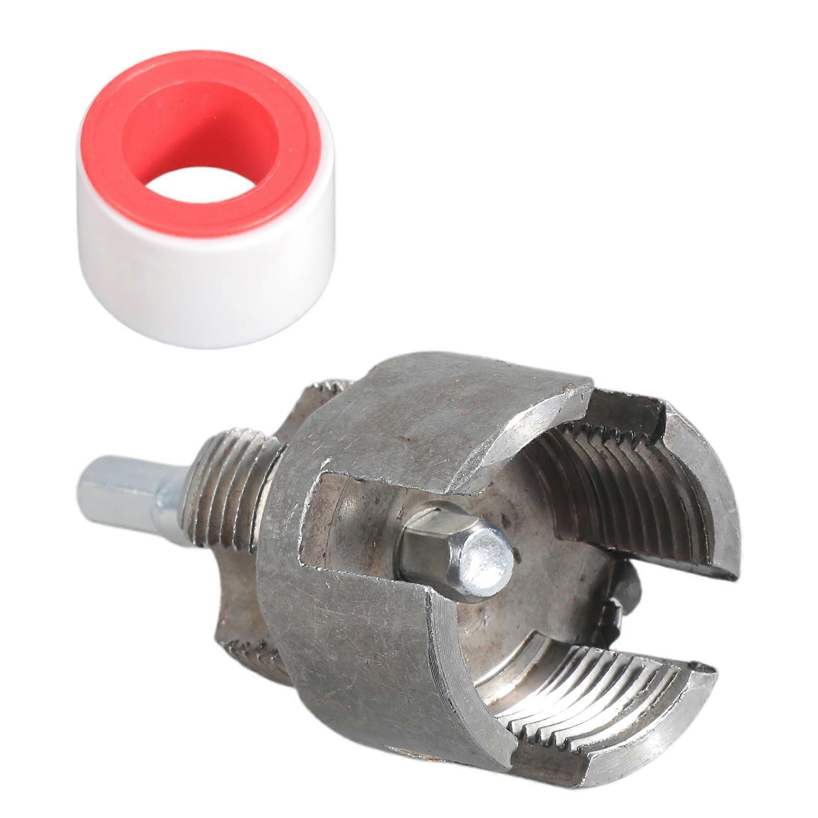 1/2inch 3/4inch Electric Drill PVC Pipe Threader PVC Thread Maker Tool Plastic Pipe Tap Die Pipe Threader Accessories Multicolor