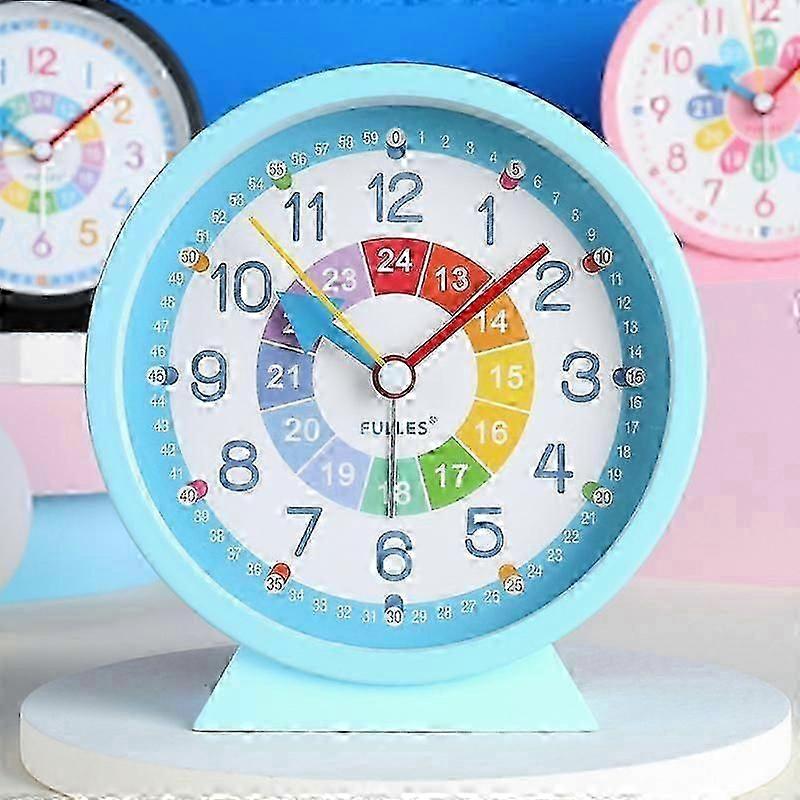 Digital Children's Alarm Clock, Non-ticking Children's Alarm Clock.