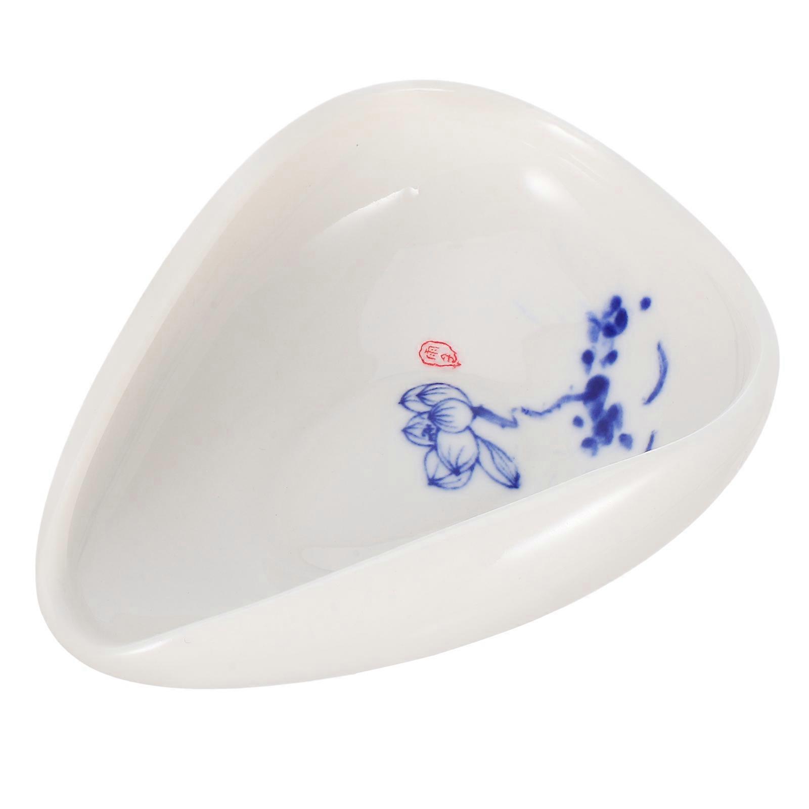 Ceramic Coffee Bean Tray Simple Style Hold Equipment Coffee Brewing 1Pcs