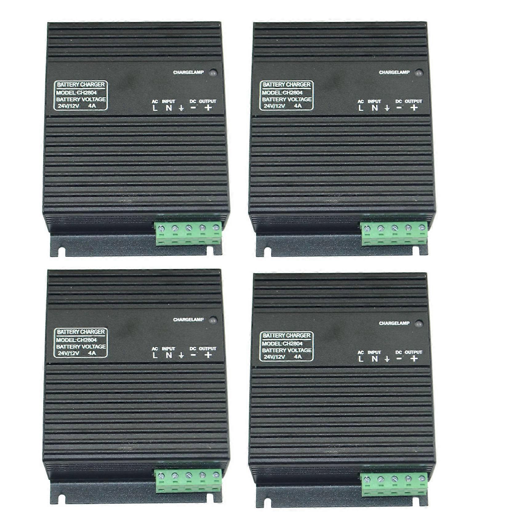 4X Generator Set Float Charger 4A Automatic Start Battery Battery Charger CH2804 12V24V