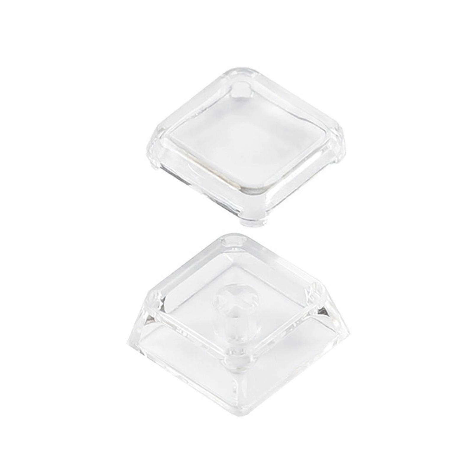10/20/50/100Pcs Transparency Keycaps XDA Height Removable Keycap Unique for Mechanical Keypad Customization Keycap Multicolor