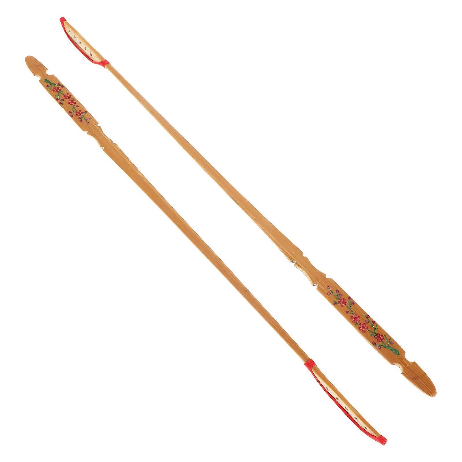 Bamboo Dulcimer Hammers for Yangqin Practice and Performance with Durable Craftsmanship Multi 2pcs