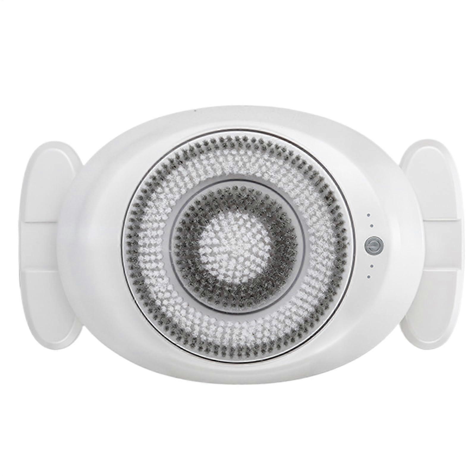 Electric Back Scrubber with Smart Pressure Control, Interchangeable Heads, Adjustable Height Rail