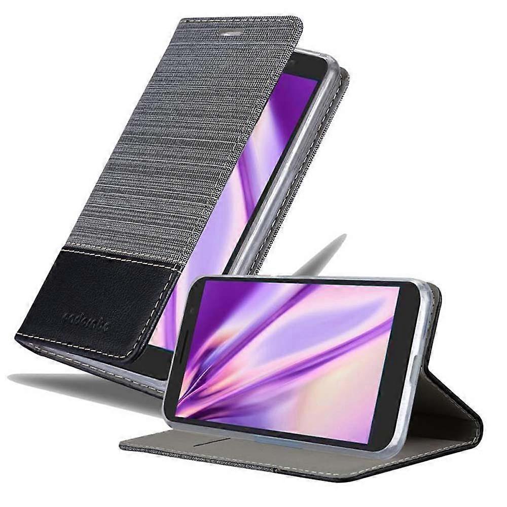 Alcatel 3 2018 Case Protective Cover - in jeans look and stand function