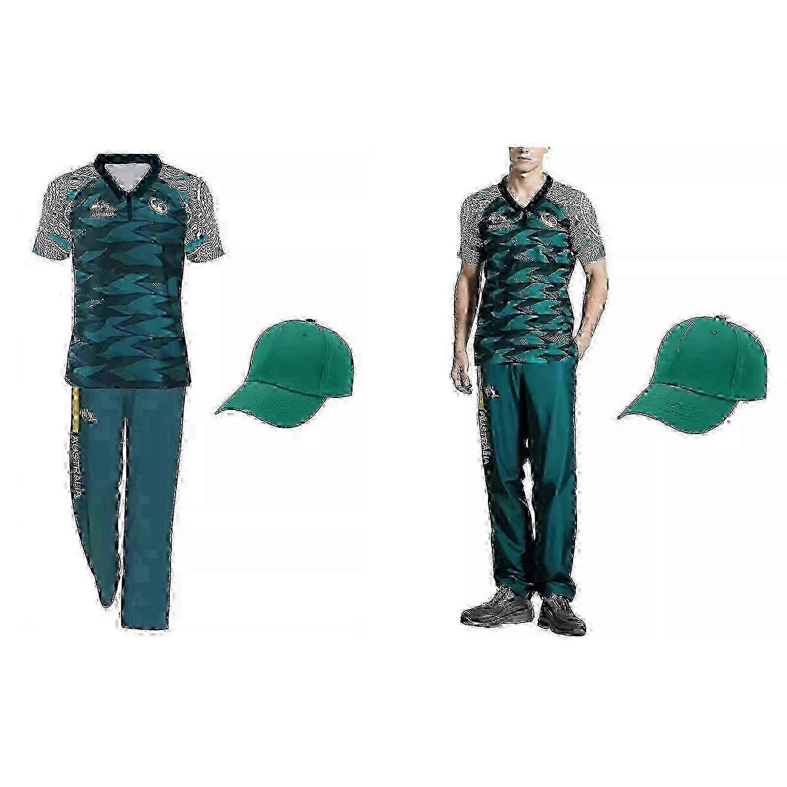 Compatible Breakdancer Performance Outfit with Hat and Raygun Polo Pant