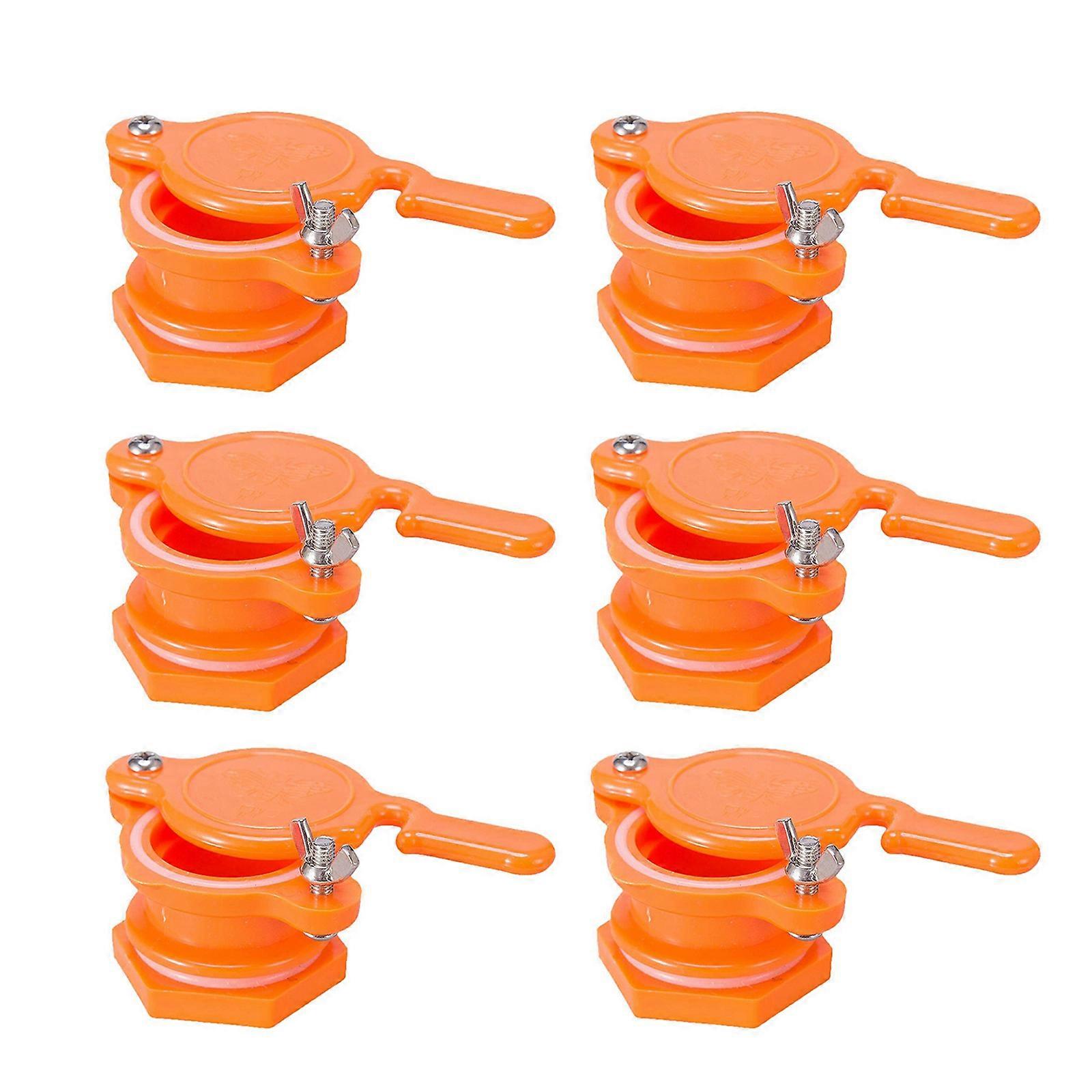 Convenient Honeys Bucket Tap Efficient Beekeeping Accessories Honeys Flow Spout Plastic Tap for Beekeepers and Harvesting Multicolor