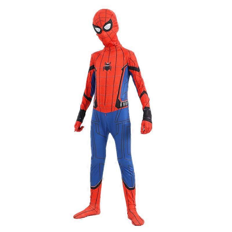 MINISO gar?ons Spider-Man Cosplay Costumes combinaison super-h��ros Miles Morales film jeu de r?le gar?ons filles Halloween carnaval v��tement