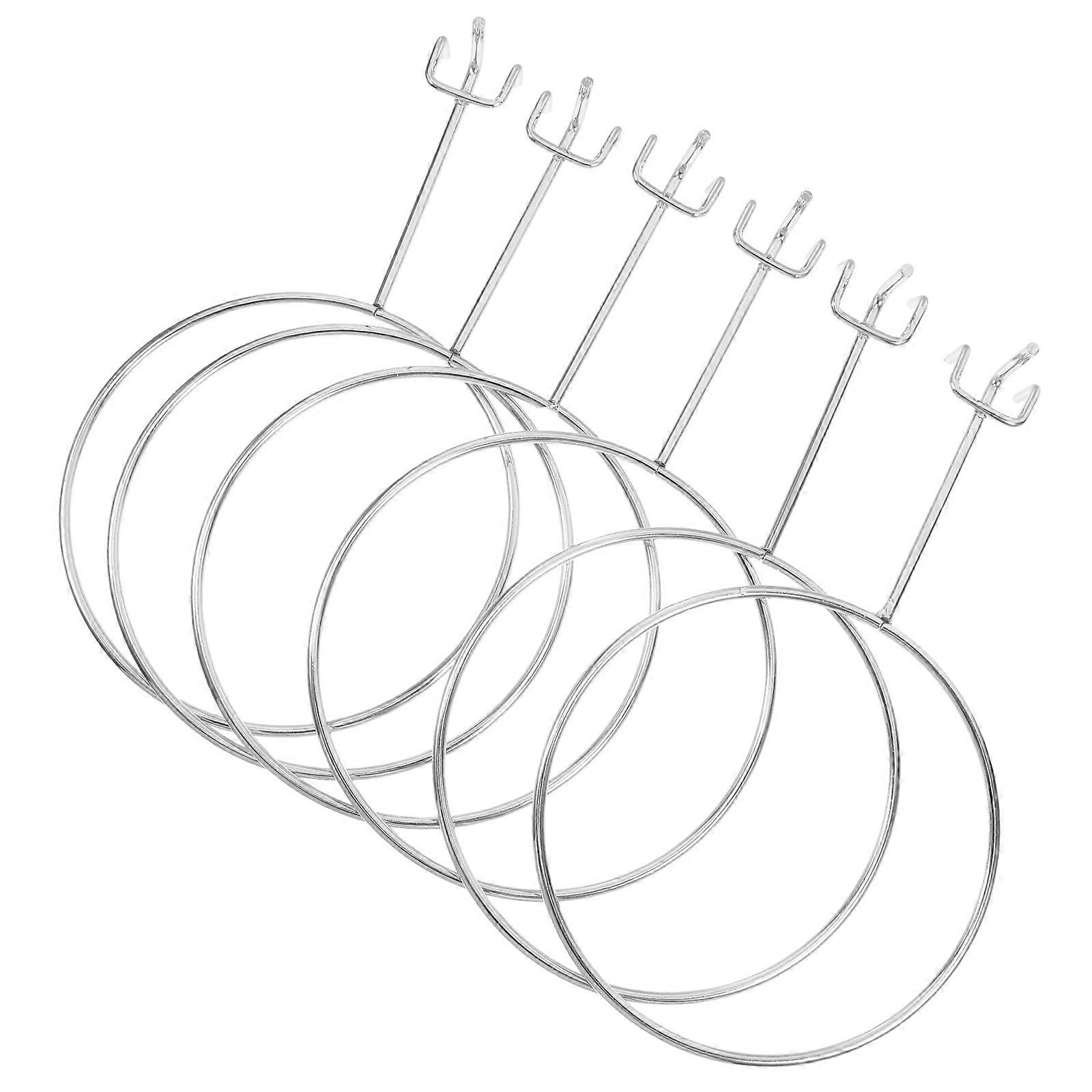 18Pcs Wall Hat Display Rack for Retail Store Hat Organizing