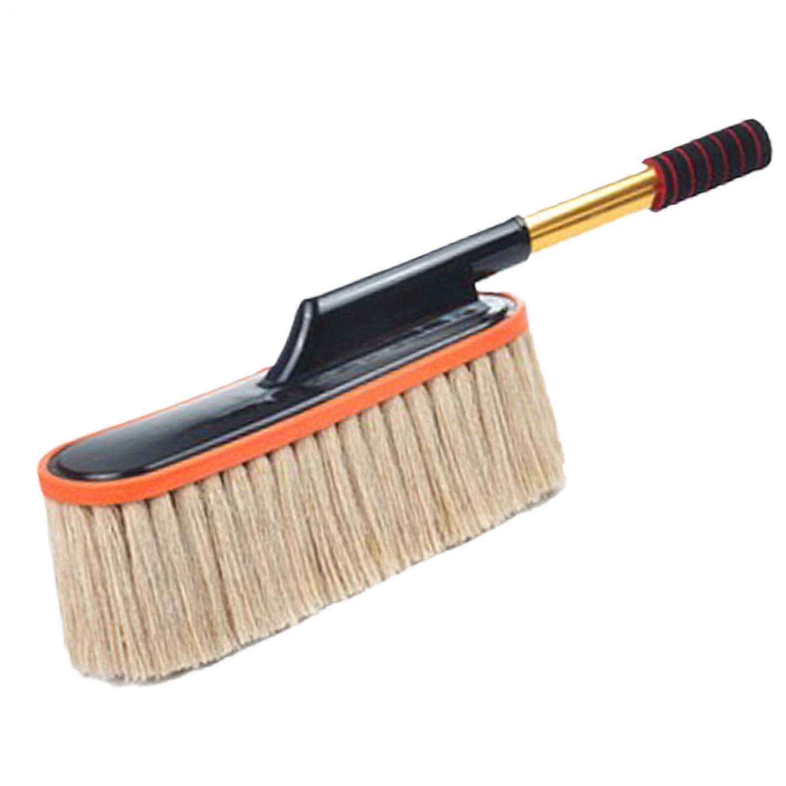 Car Duster with Extendable Telescopic Handle, Soft Microfiber Brush for Auto and Home Cleaning Cream