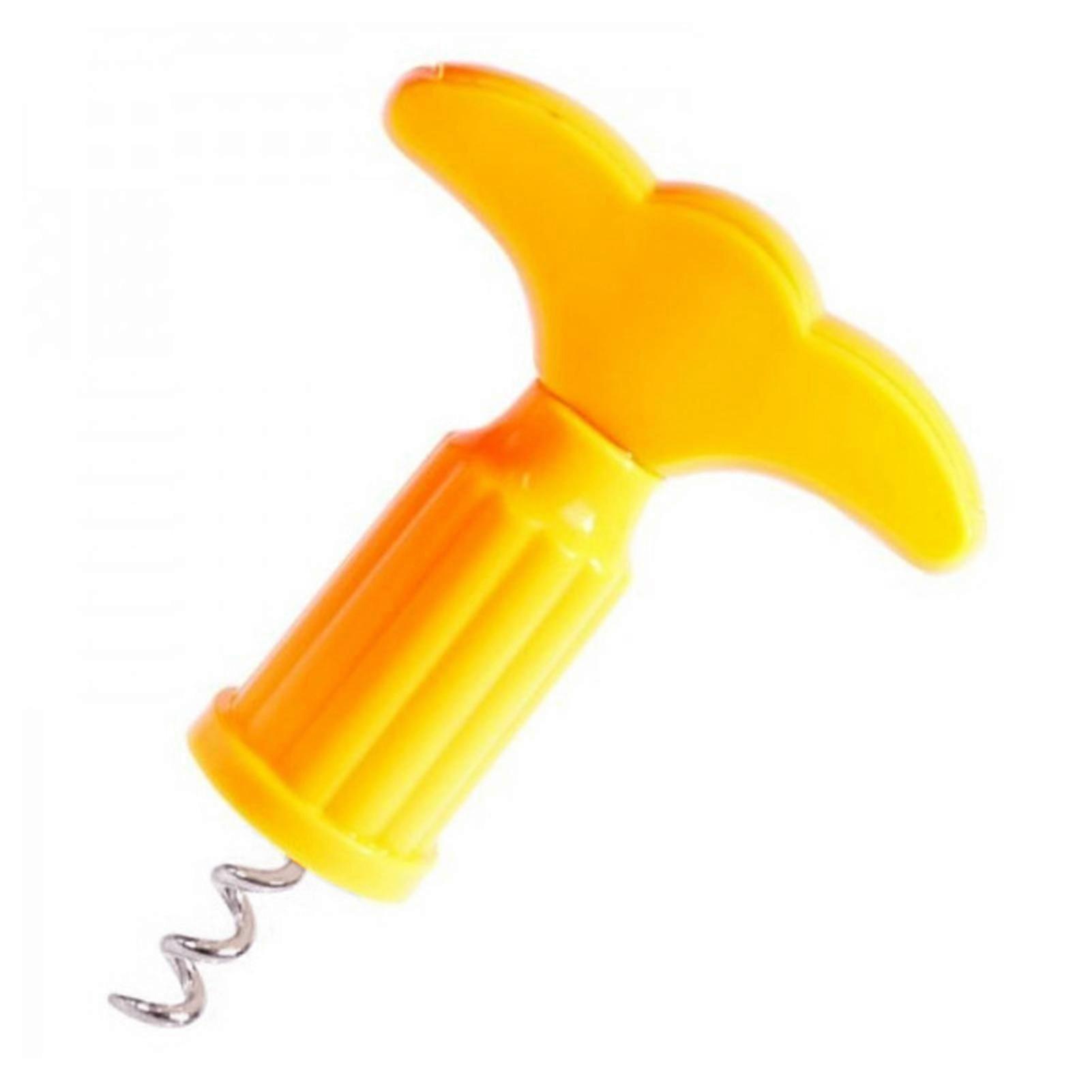 Plastic White Wine Bottle Opener Portable Beer Can Cork Puller Kitchen Accessory