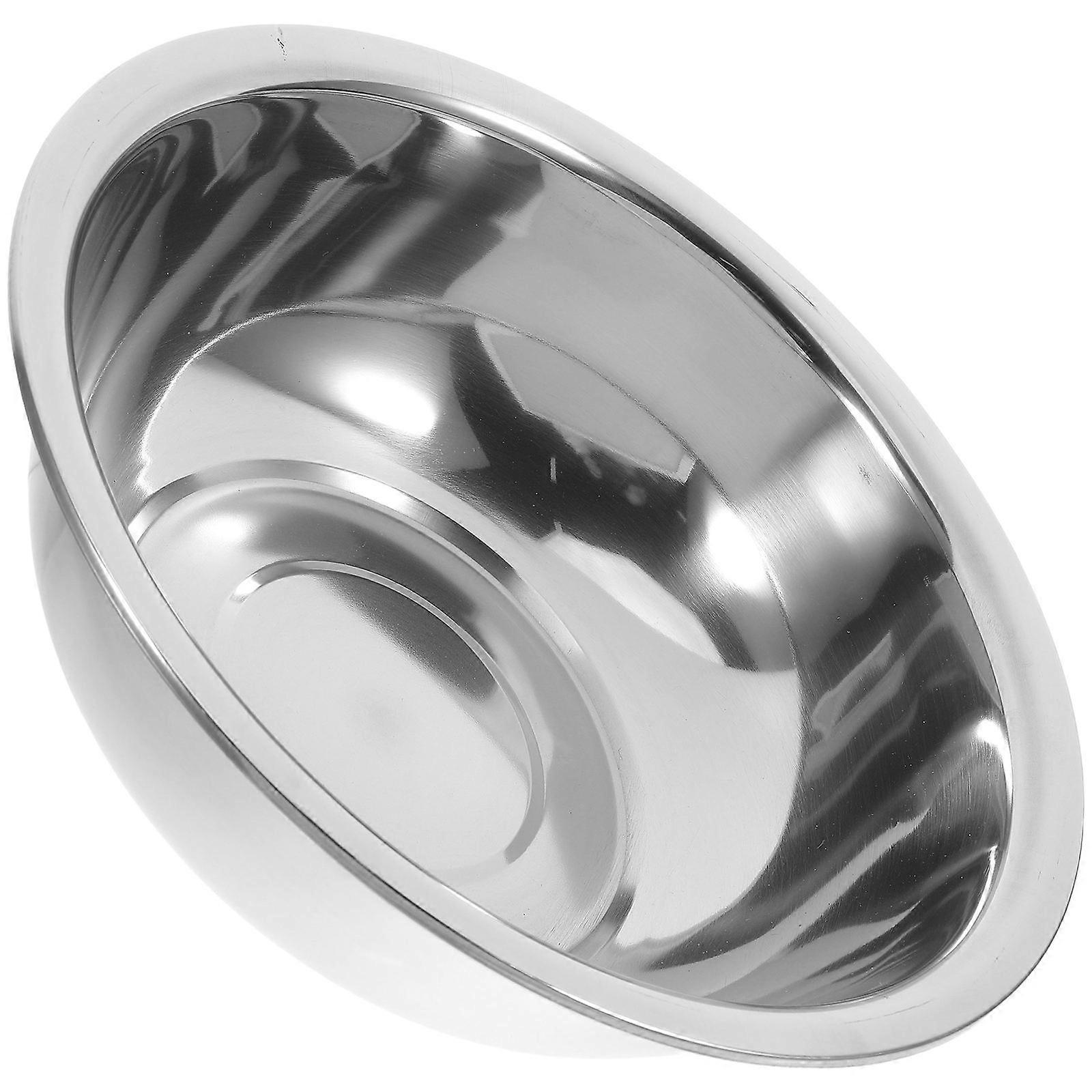 Foot Basin for Soaking Stainless Steel Tub Portable Multi-Function Silver