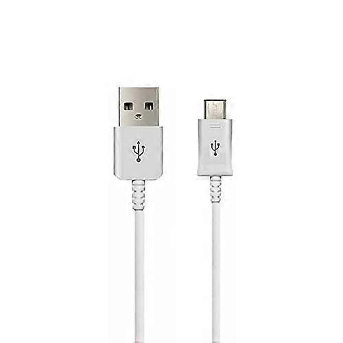 USB Charging Cable for Doro 6820 Phone 1m Extra Long Fast Charging and Data Transfer White