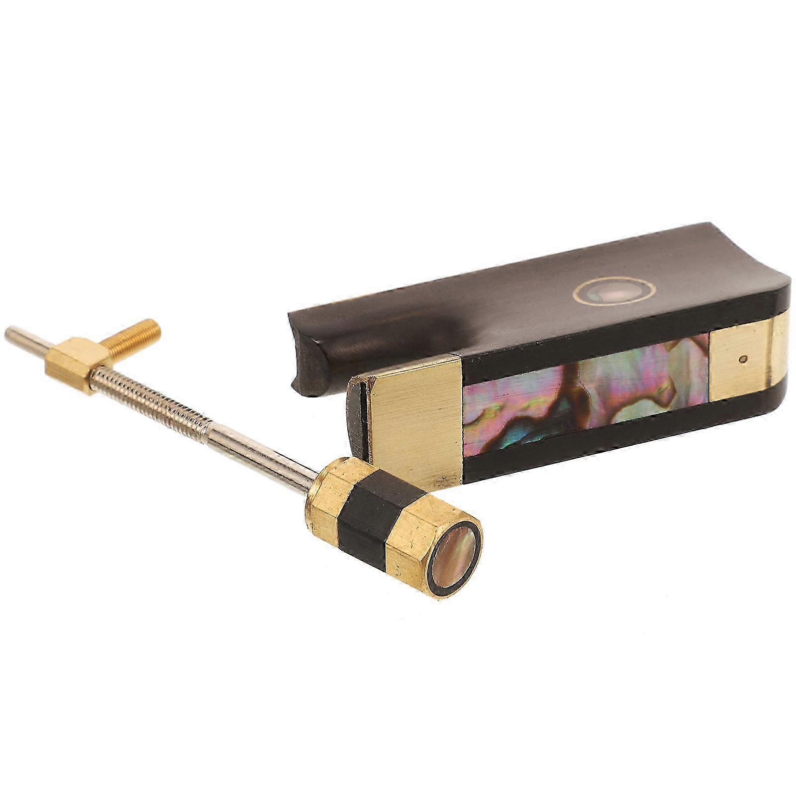 Sound Adjustment Tension Control Violin Bow Frog 6.00X1.20X0.80cm Metal Material 1Set