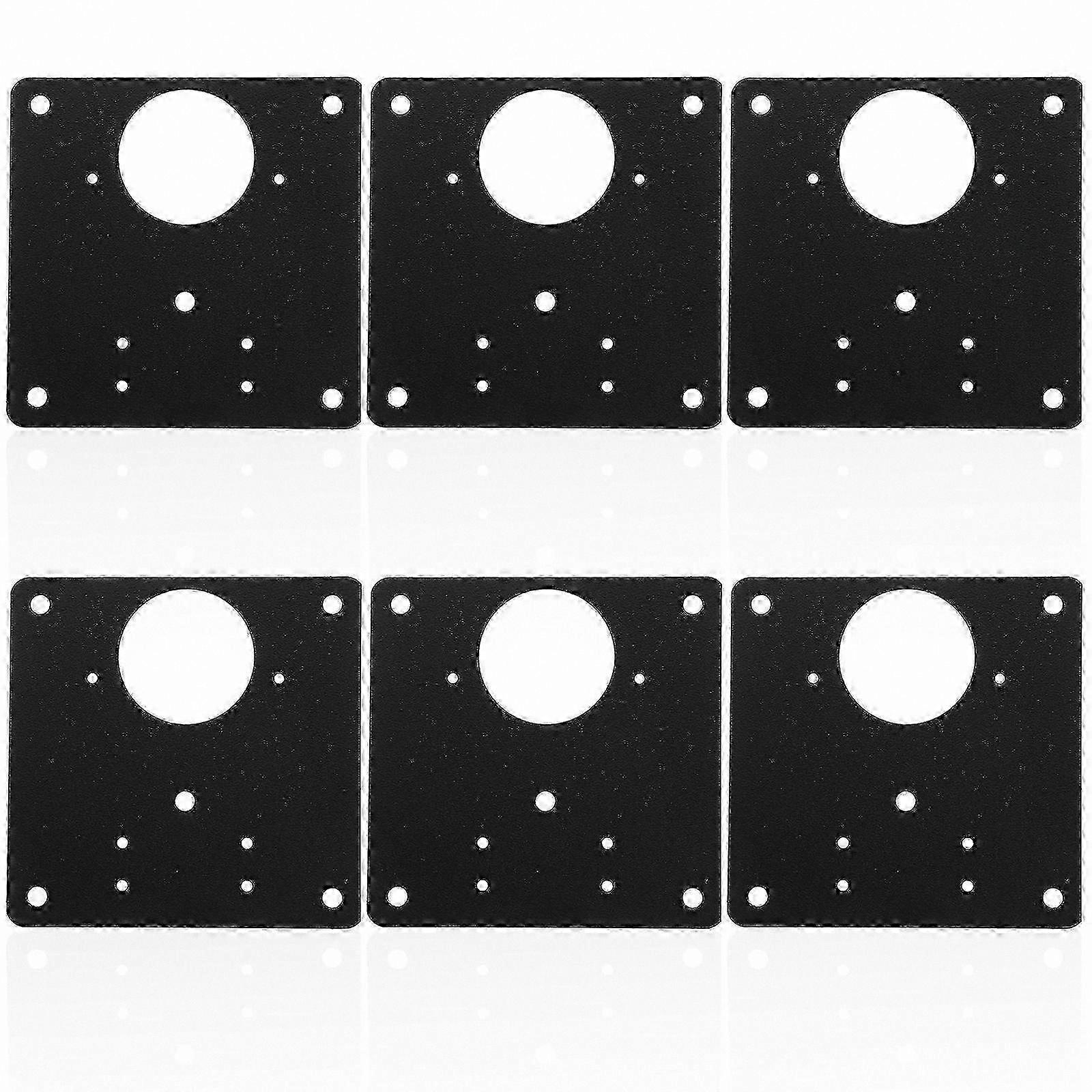 6 Sets Cabinet Door Hinge Repair Plates for Kitchen Cupboard Fixing